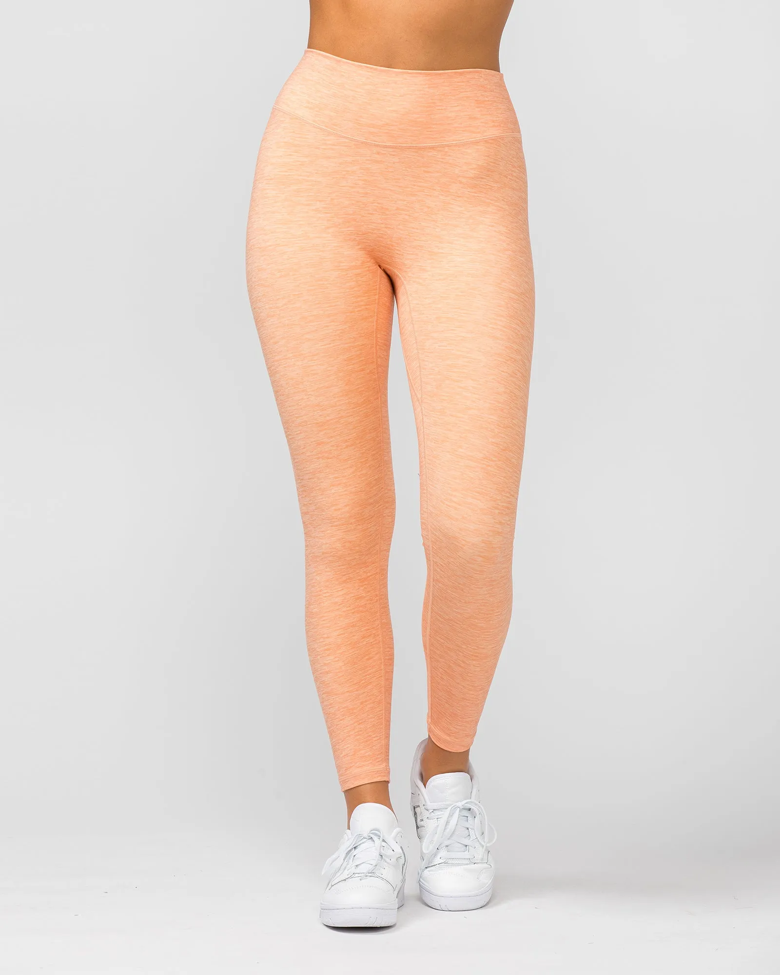 Zero Rise Everyday Ankle Length Leggings - Apricot Marl sold by Muscle Nation product image thumbnail 3