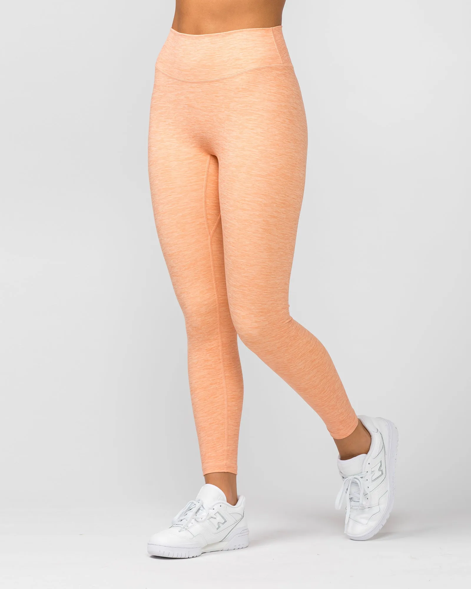 Zero Rise Everyday Ankle Length Leggings - Apricot Marl sold by Muscle Nation product image thumbnail 4