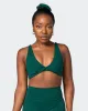 Demi Bralette - Evergreen sold by Muscle Nation