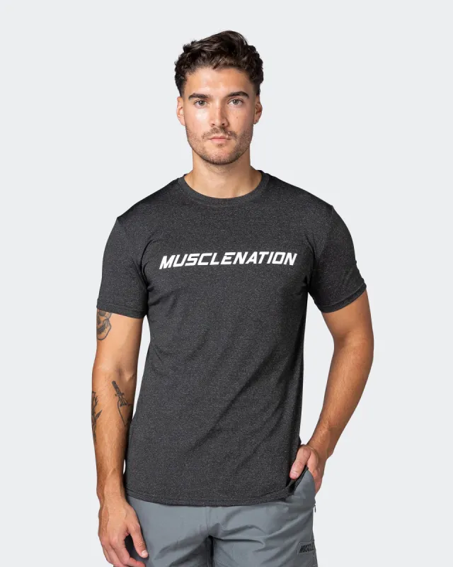 ClimaFlex Expo Tee - Onyx Marl sold by Muscle Nation