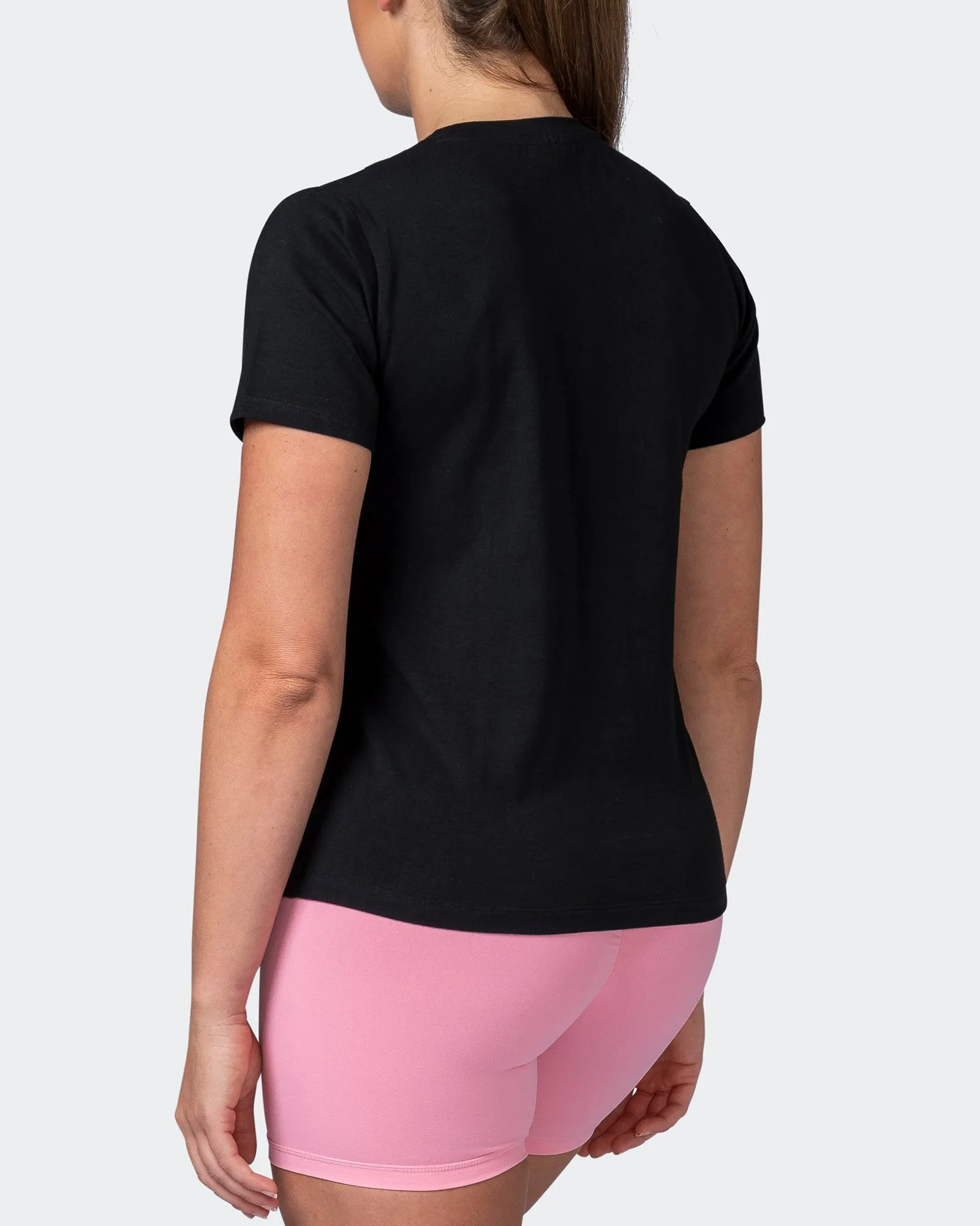 Womens Timeless Tee - Black sold by Muscle Nation product image thumbnail 5