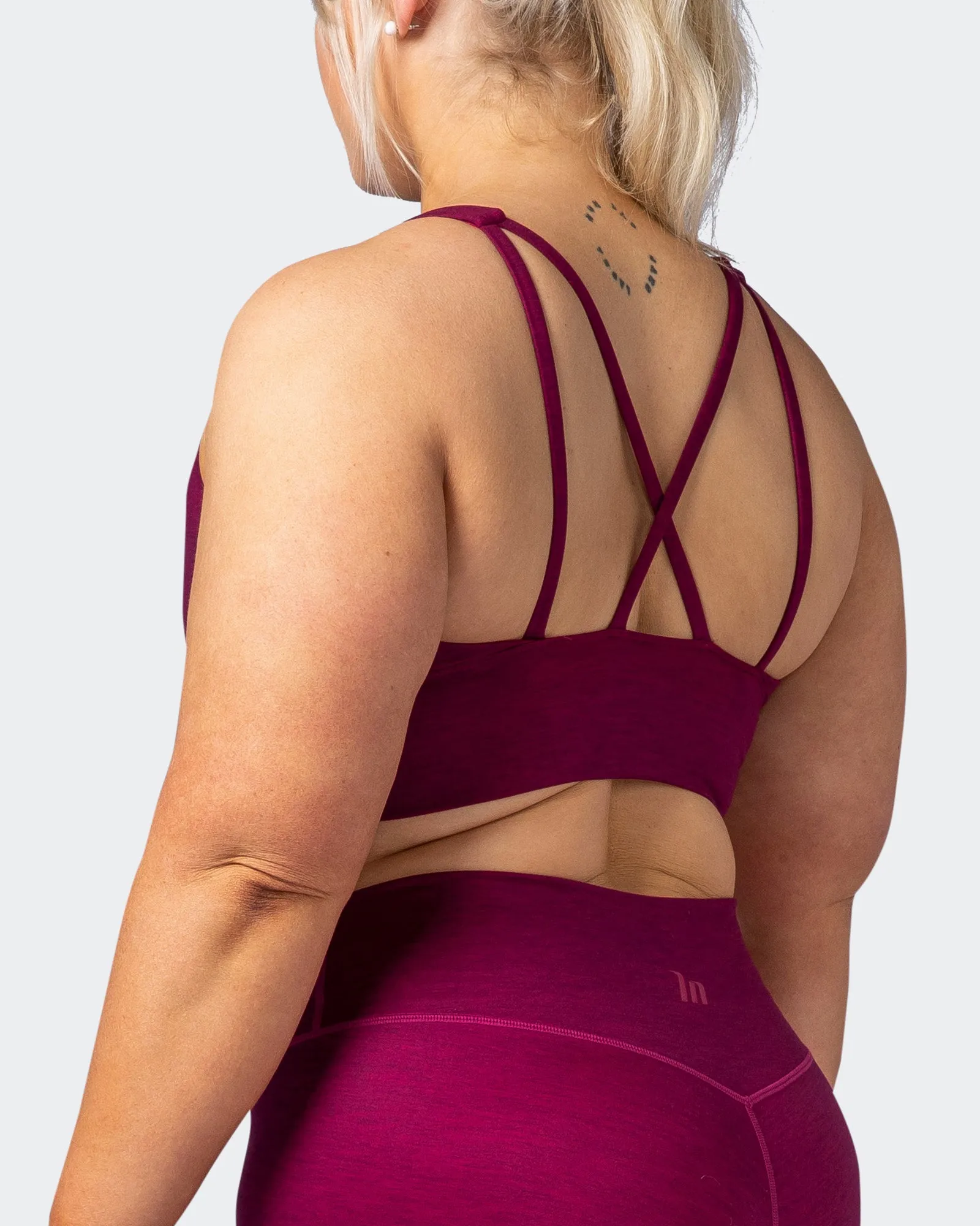 Lift Longline Bra - Ripe Marl sold by Muscle Nation product image thumbnail 5