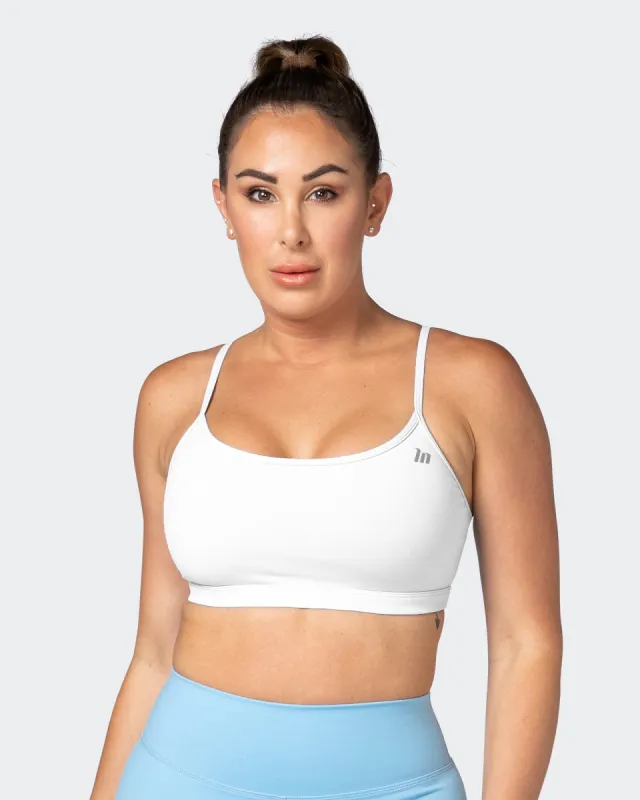 Swift Bra - White sold by Muscle Nation