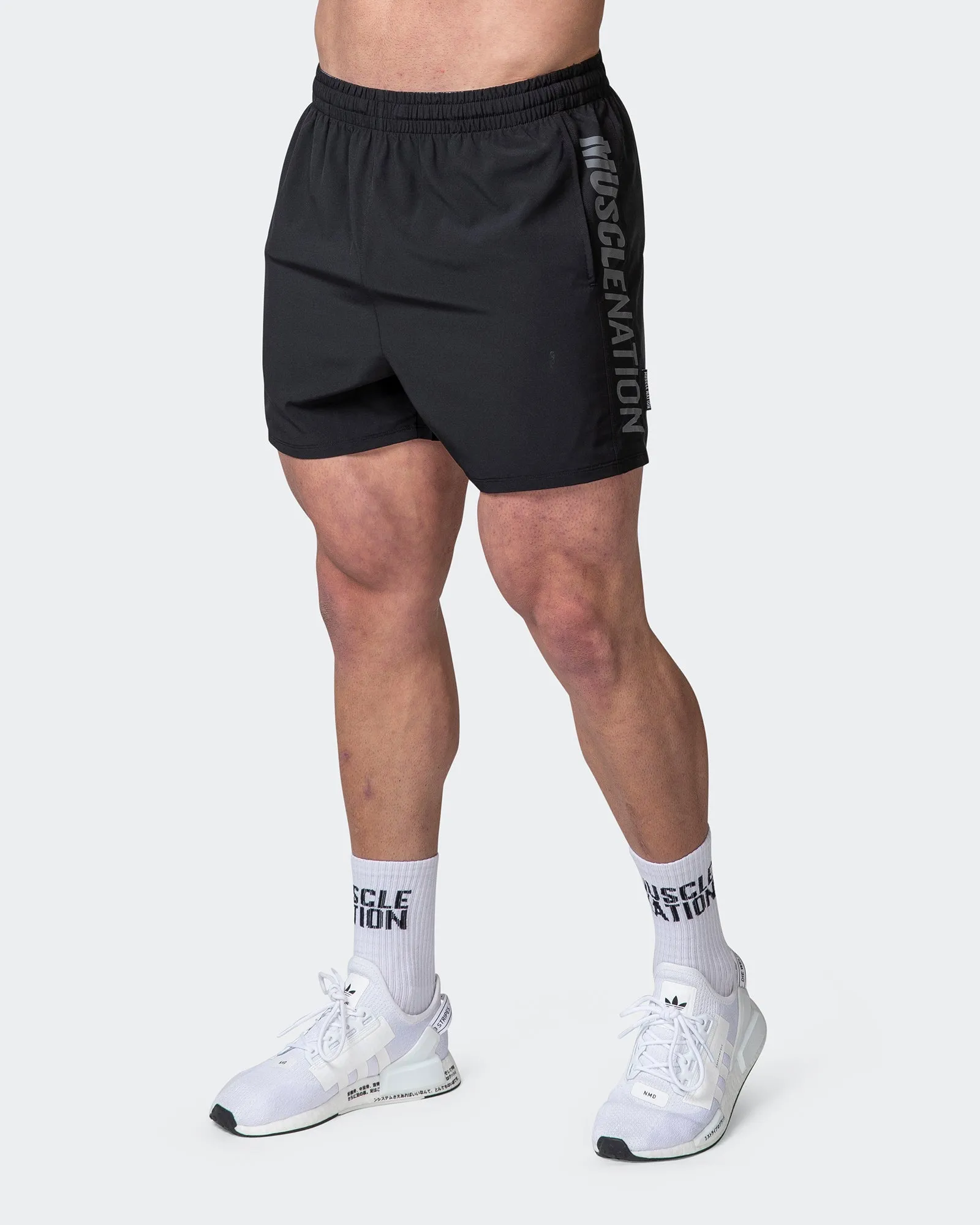 Function 4" Shorts - Black sold by Muscle Nation product image thumbnail 3
