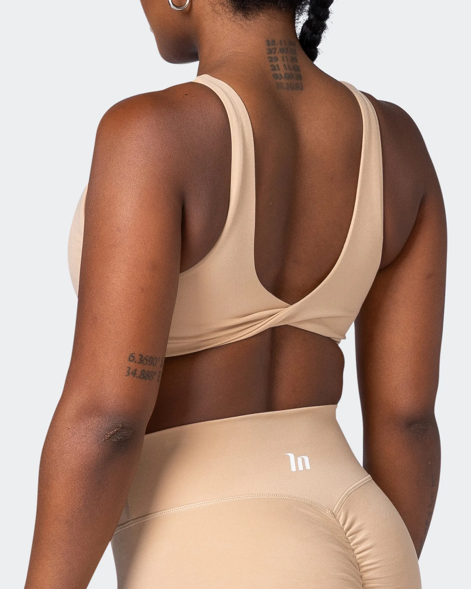 Demi Bralette - Biscotti sold by Muscle Nation product image thumbnail 5