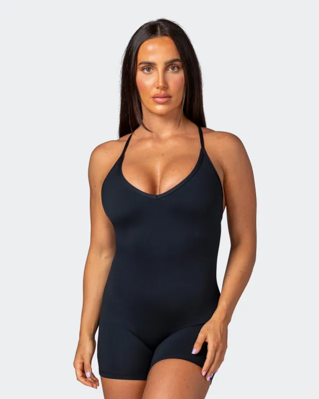 Combine One Piece - Black sold by Muscle Nation