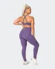 AMRAP Ankle Length Leggings - Velvet Purple sold by Muscle Nation