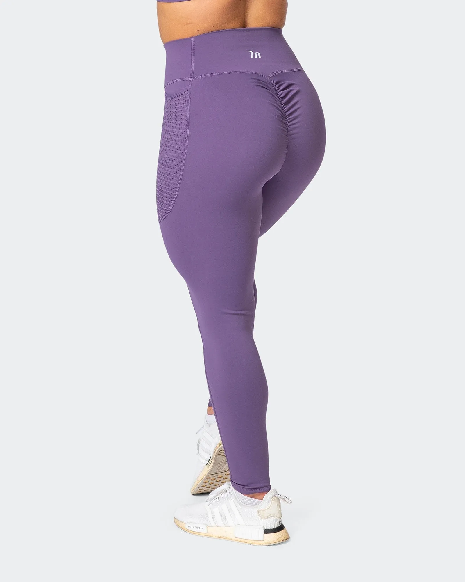 AMRAP Ankle Length Leggings - Velvet Purple sold by Muscle Nation product image thumbnail 3