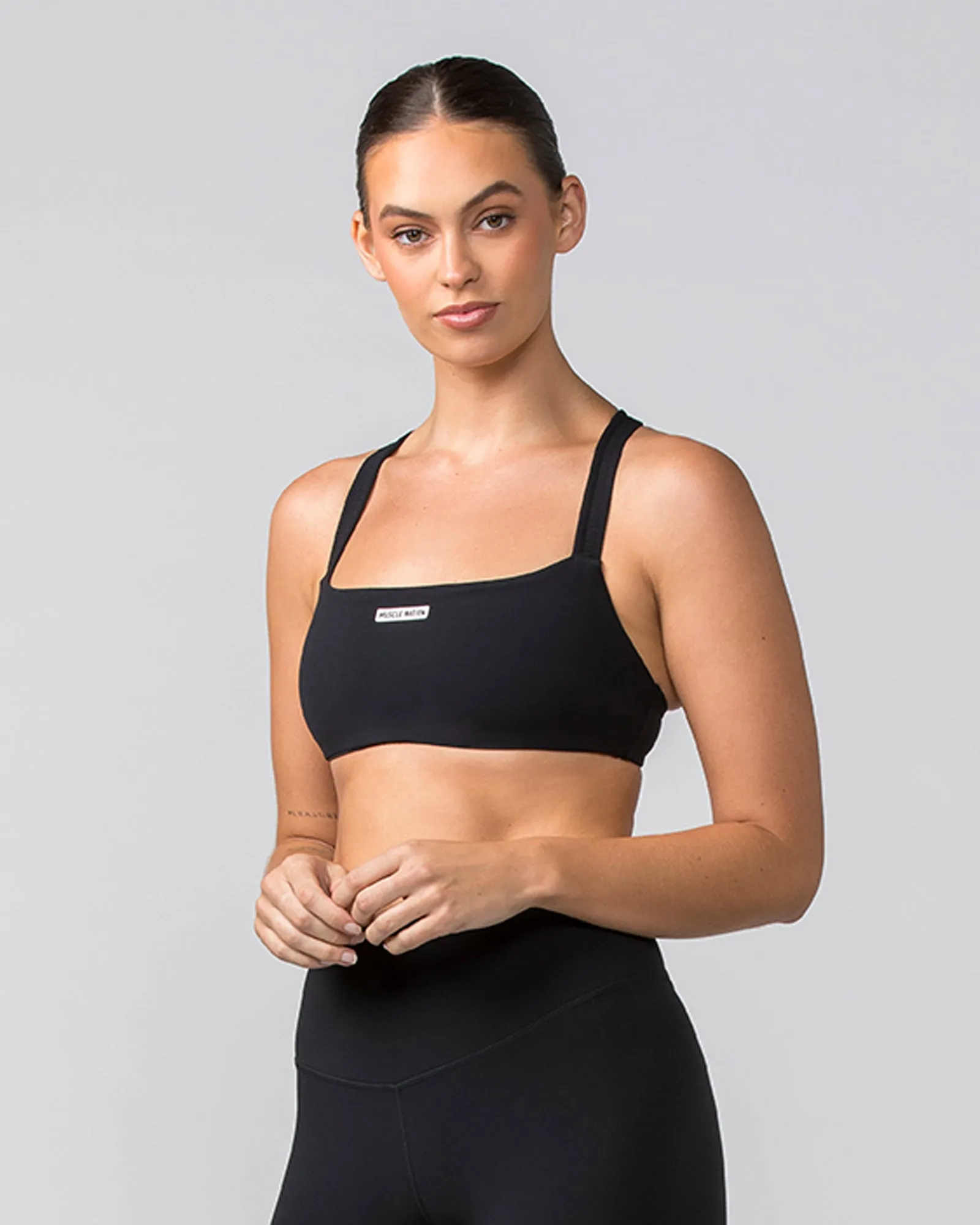 Scrunch Bralette - Black sold by Muscle Nation product image thumbnail 2