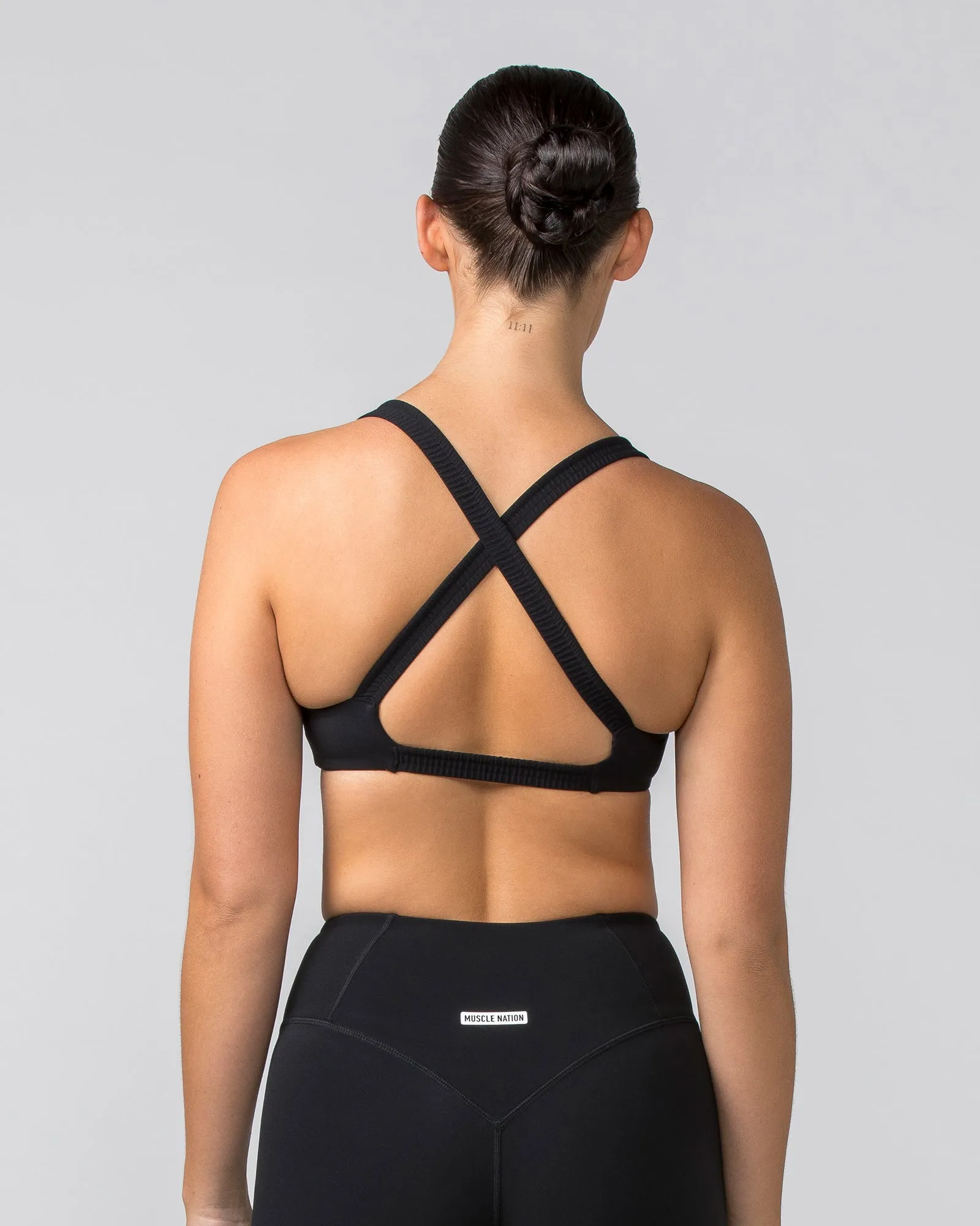 Scrunch Bralette - Black sold by Muscle Nation product image thumbnail 4