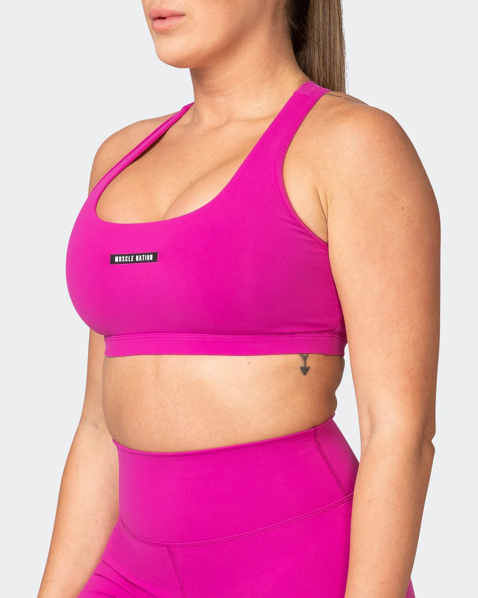 Flex Bra - Neon Grape sold by Muscle Nation product image thumbnail 3