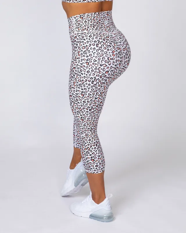 Motion 7/8 Leggings - Micro Leopard sold by Muscle Nation