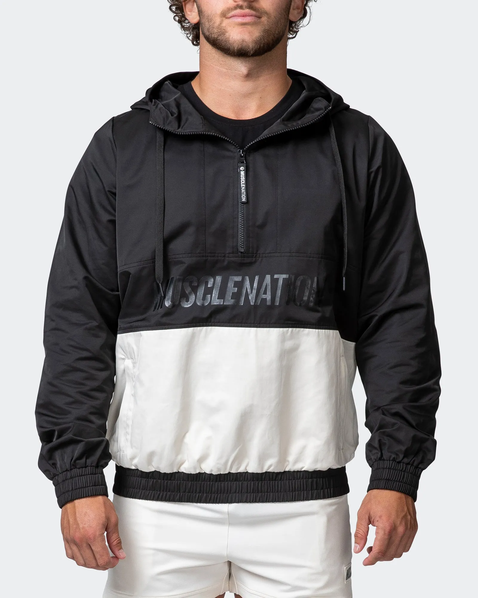 Mens Weightless Windbreaker - Black / Dew sold by Muscle Nation product image thumbnail 2