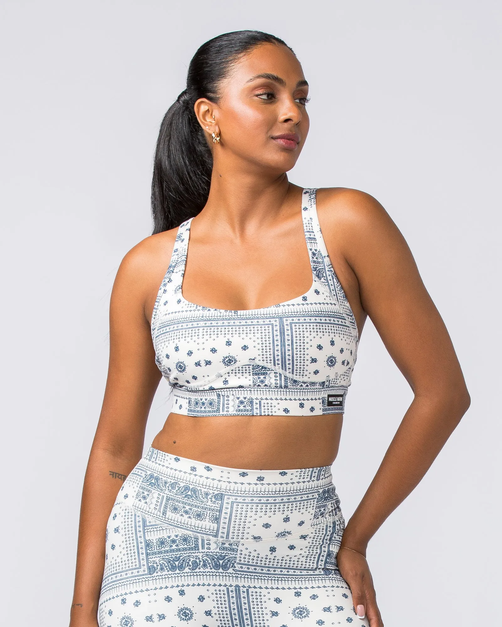 Enhance Bra - Sahara Paisley Print sold by Muscle Nation product image thumbnail 2