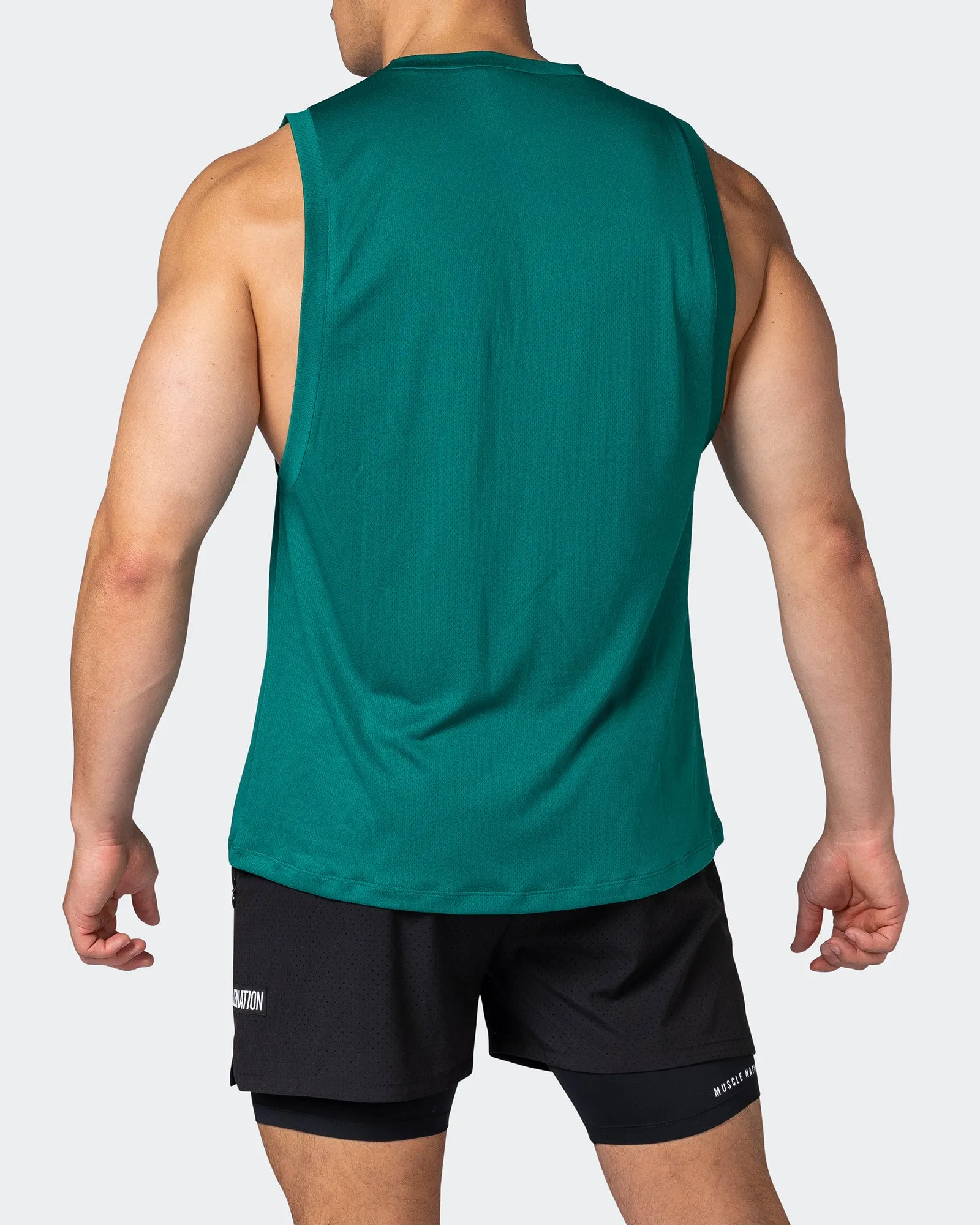 Burly Training Tank - Antique Green sold by Muscle Nation product image thumbnail 5
