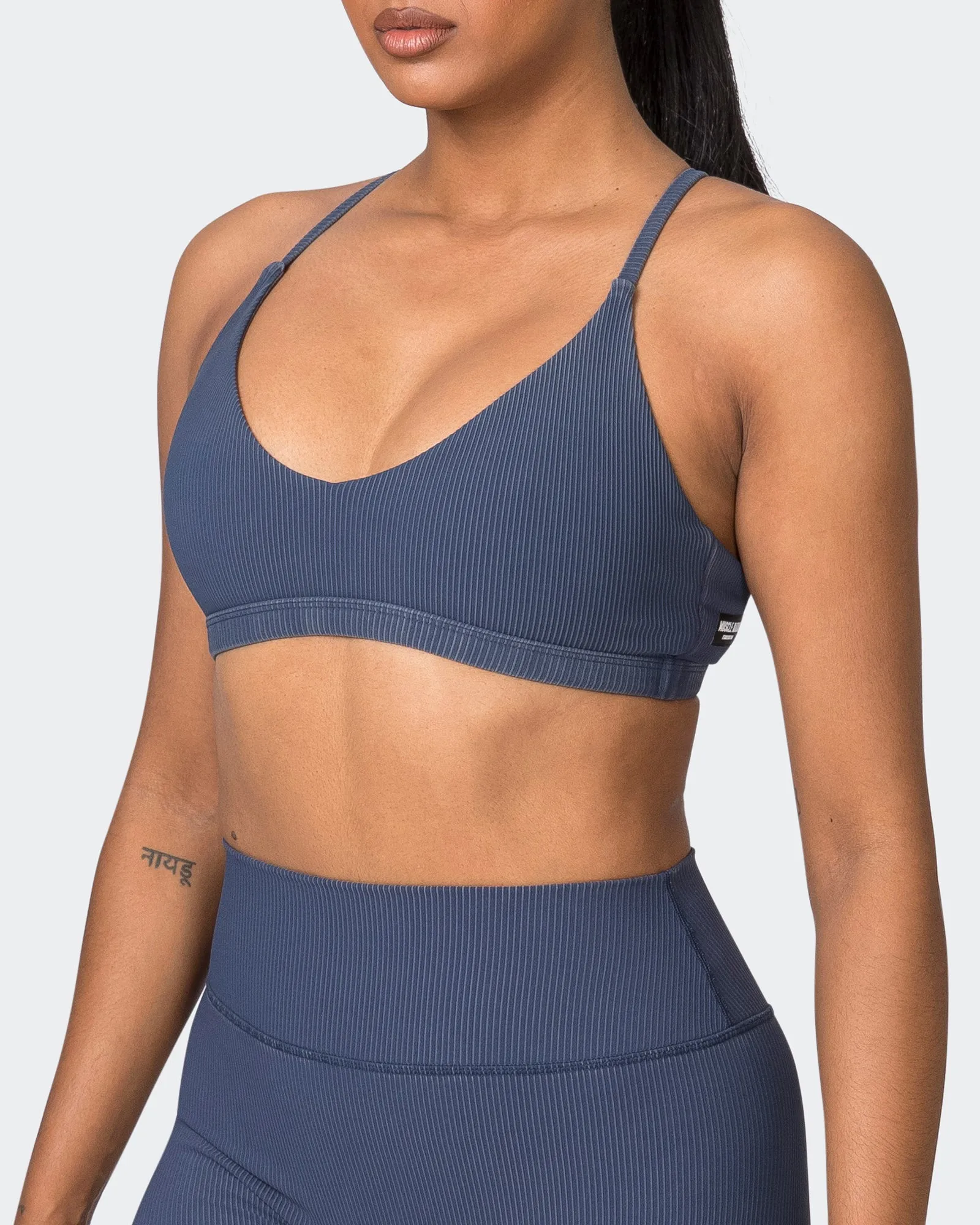 Levitate Vintage Rib Bralette - Washed Spellbound sold by Muscle Nation product image thumbnail 3