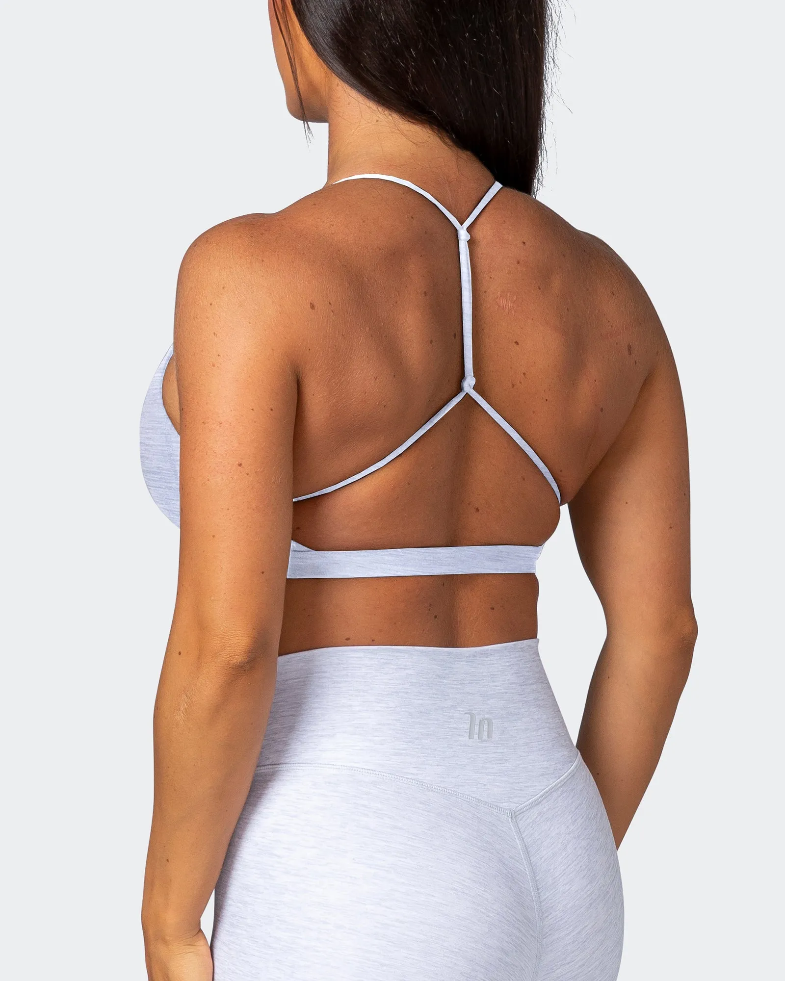 Sun Kissed Bralette- White Grey Marl sold by Muscle Nation product image thumbnail 5