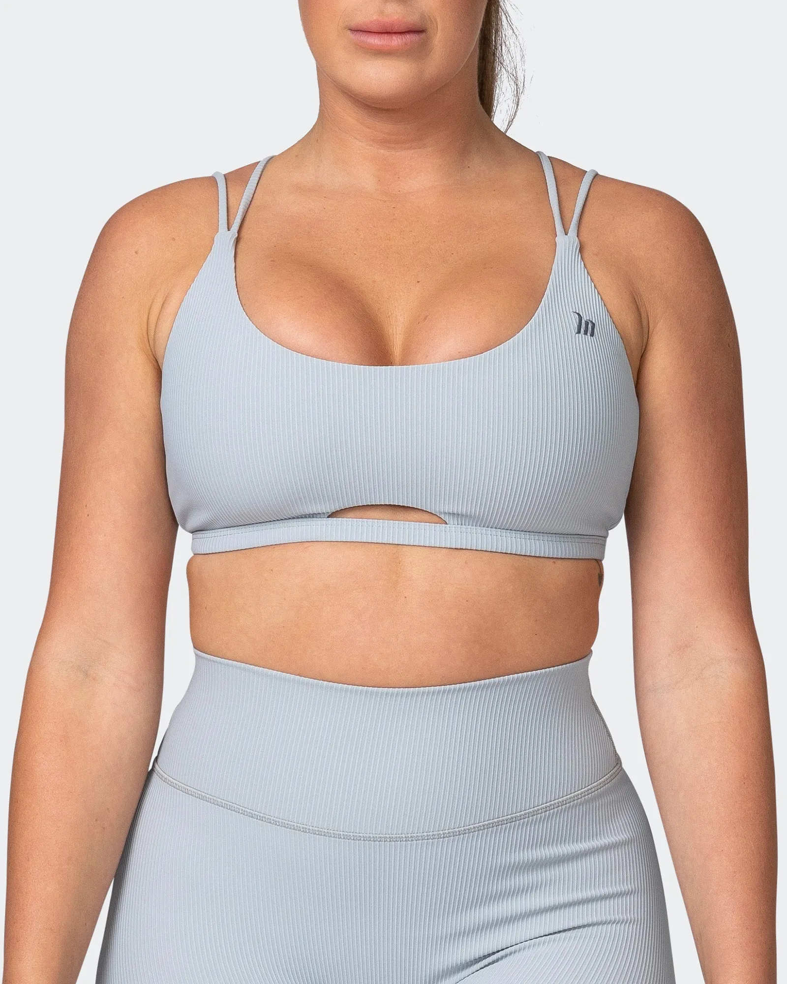 All Day Rib Bralette - Oyster sold by Muscle Nation product image thumbnail 2