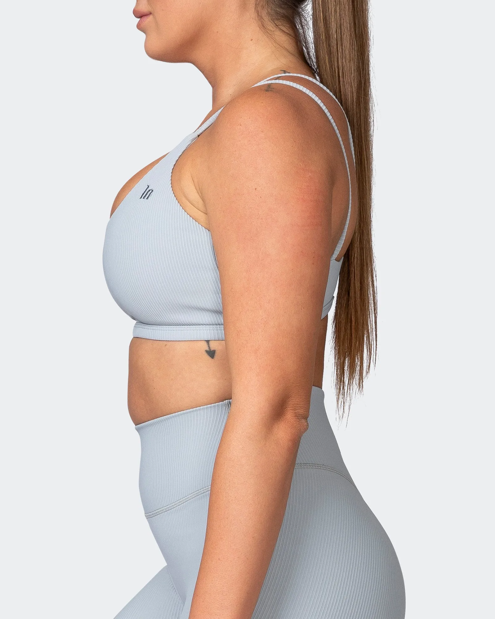 All Day Rib Bralette - Oyster sold by Muscle Nation product image thumbnail 4