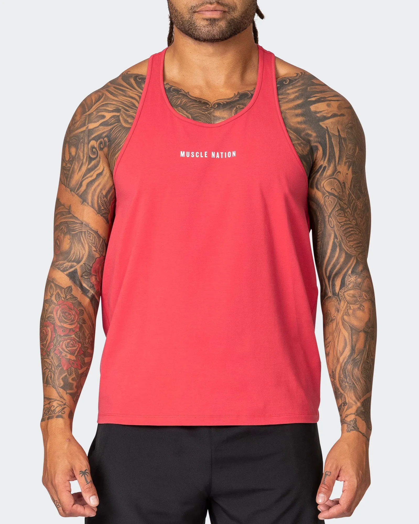 Infinite Y Back Singlet - Cardinal sold by Muscle Nation product image thumbnail 3