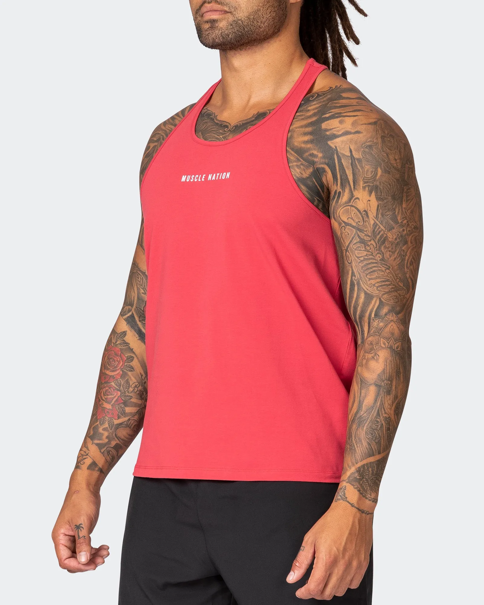 Infinite Y Back Singlet - Cardinal sold by Muscle Nation product image thumbnail 4