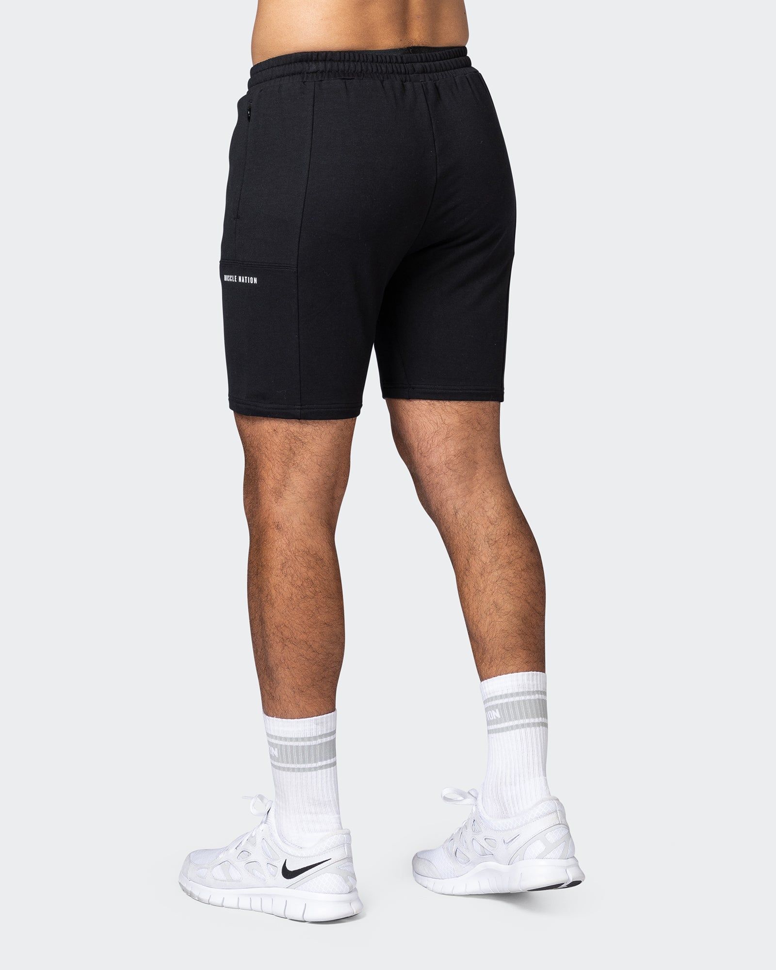 Combine Tapered Shorts - Black sold by Muscle Nation product image thumbnail 5