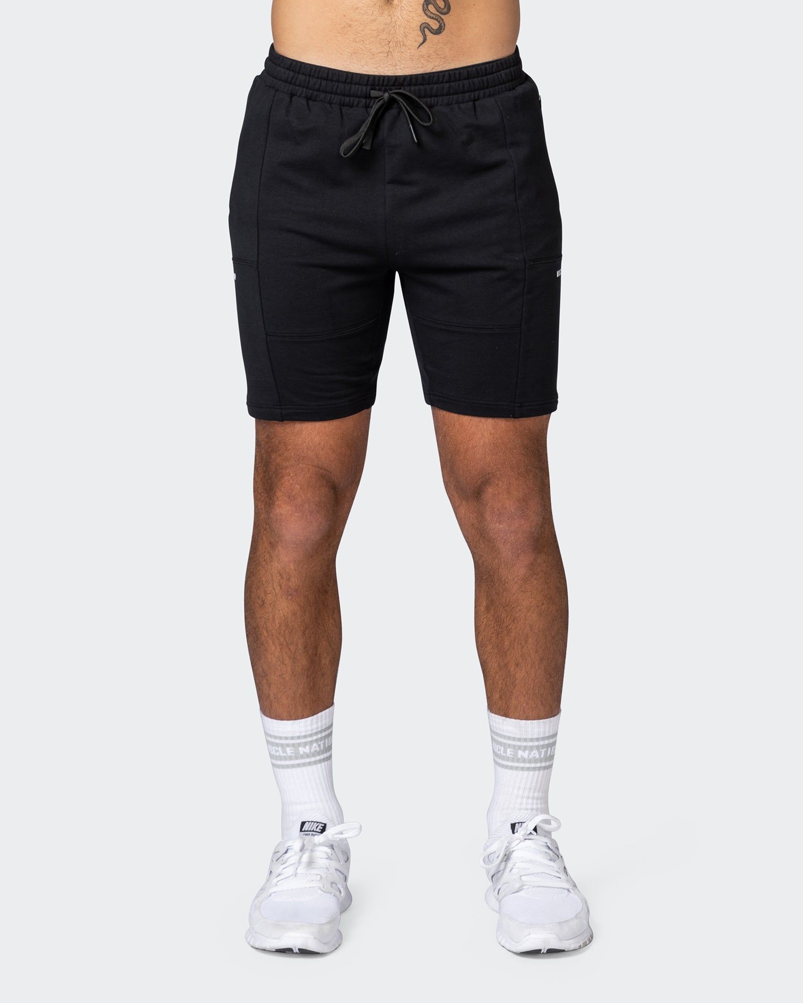 Combine Tapered Shorts - Black sold by Muscle Nation product image thumbnail 2