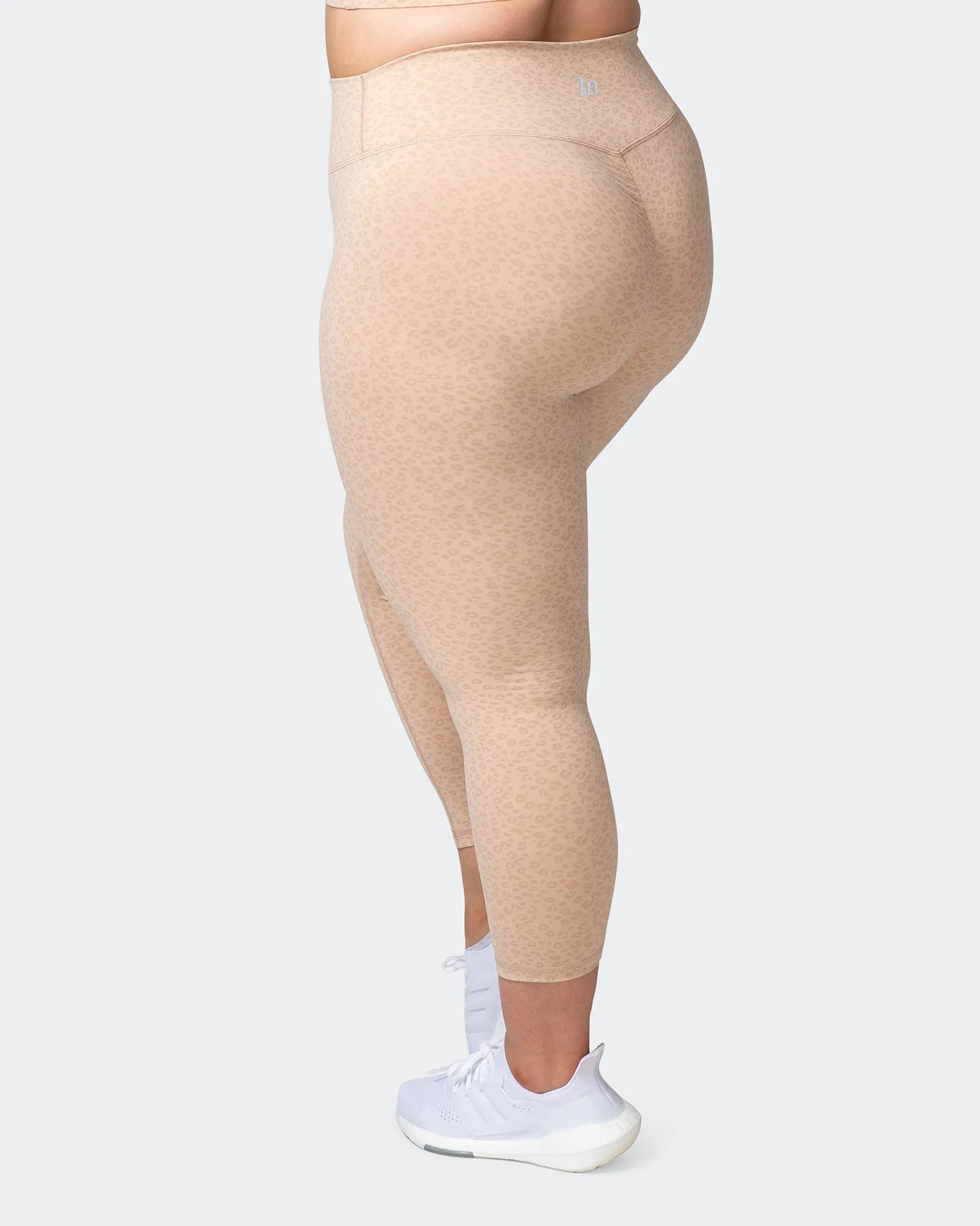 Signature Scrunch 7/8 Leggings - Brown Sugar Mini Cheetah Print sold by Muscle Nation product image thumbnail 5