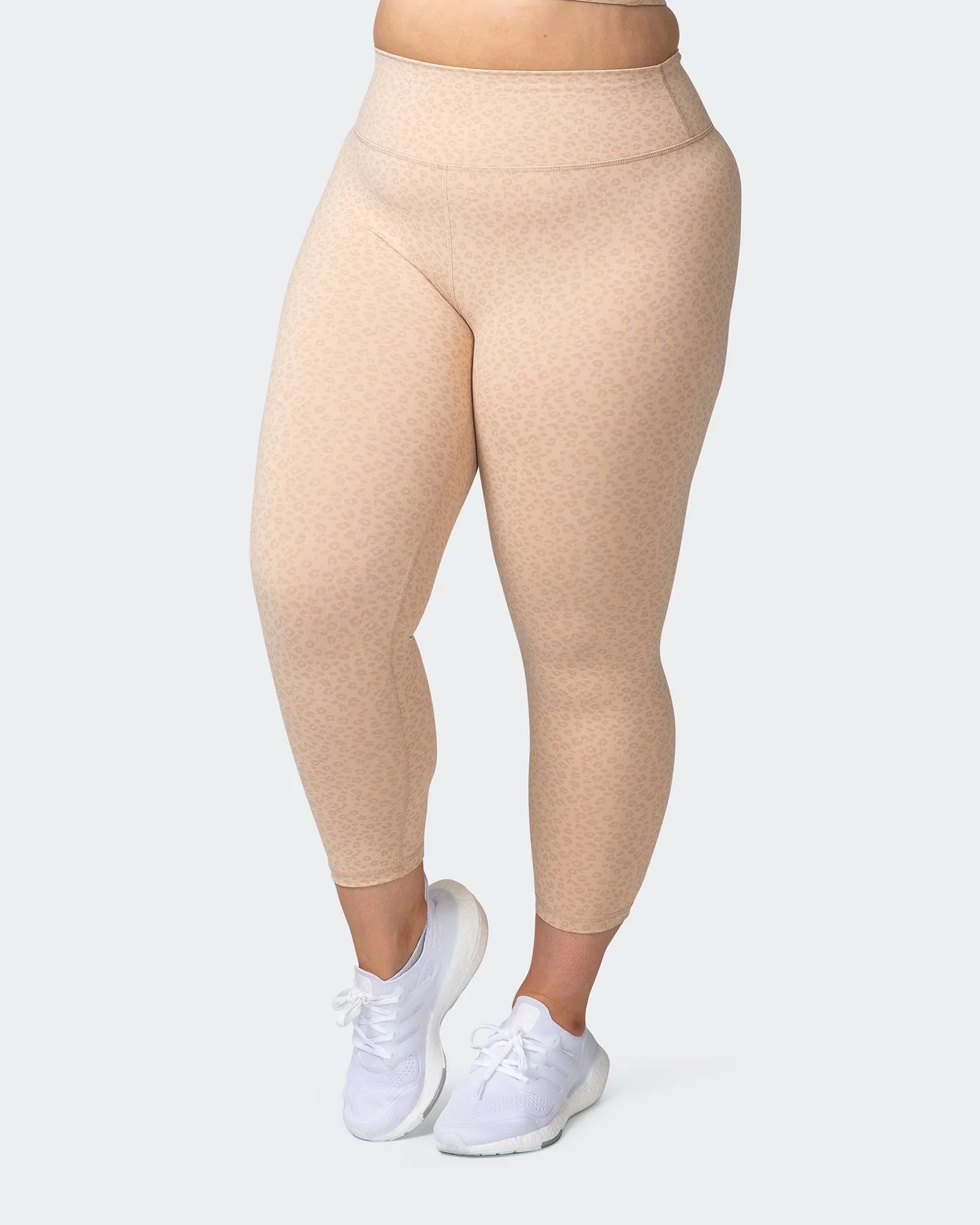 Signature Scrunch 7/8 Leggings - Brown Sugar Mini Cheetah Print sold by Muscle Nation product image thumbnail 3