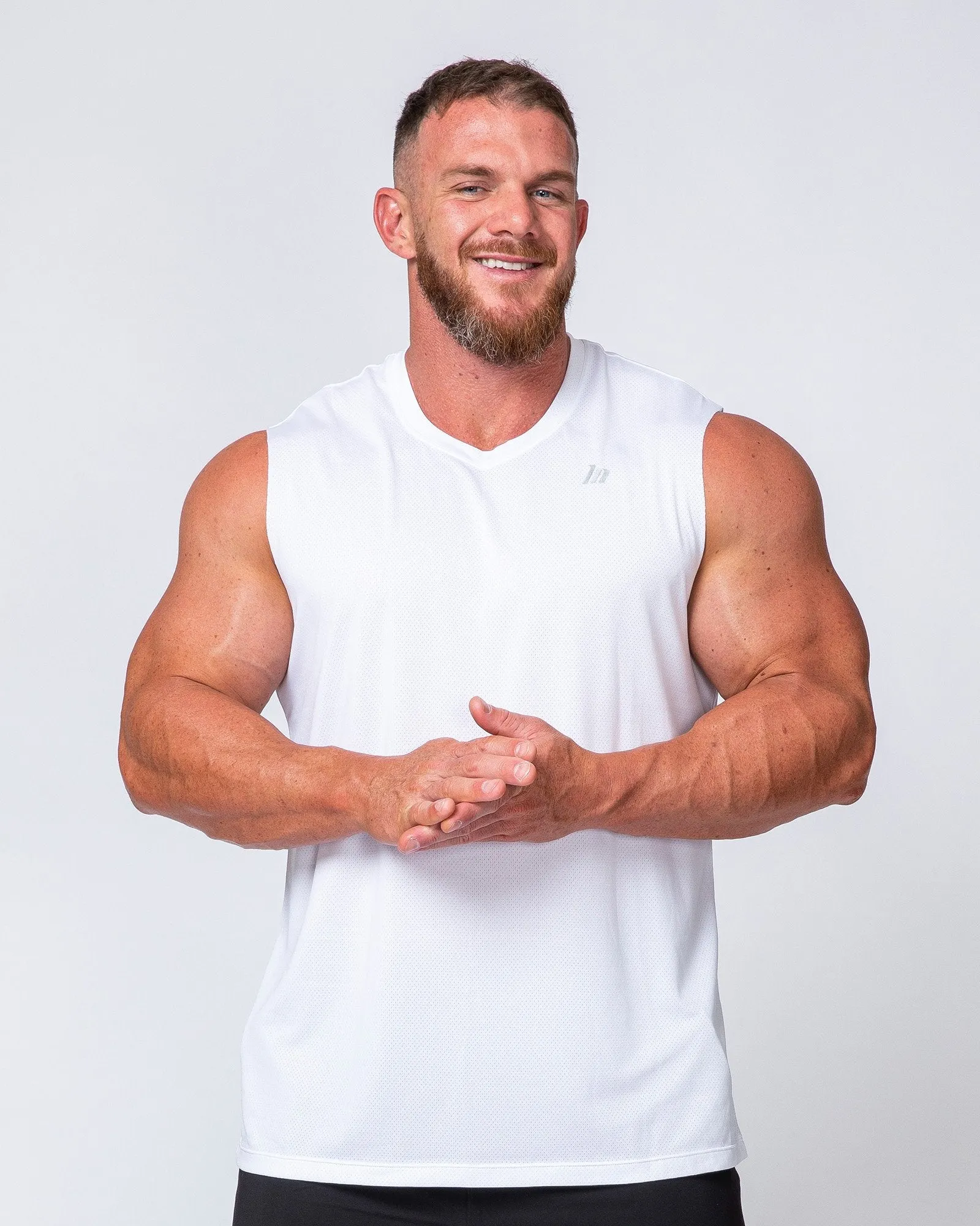 Running Tank - White sold by Muscle Nation product image thumbnail 2