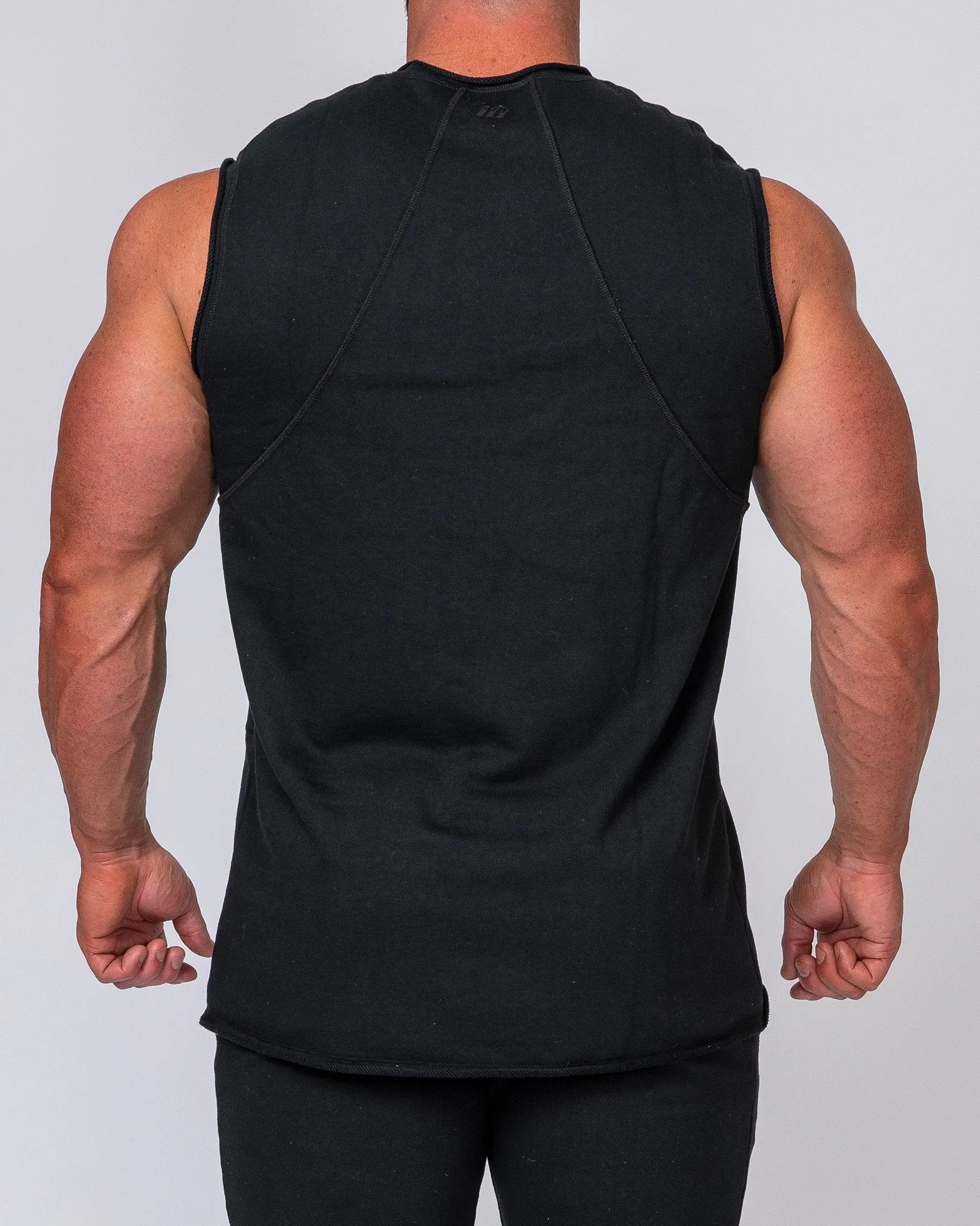 Loopback Tank - Black sold by Muscle Nation product image thumbnail 3