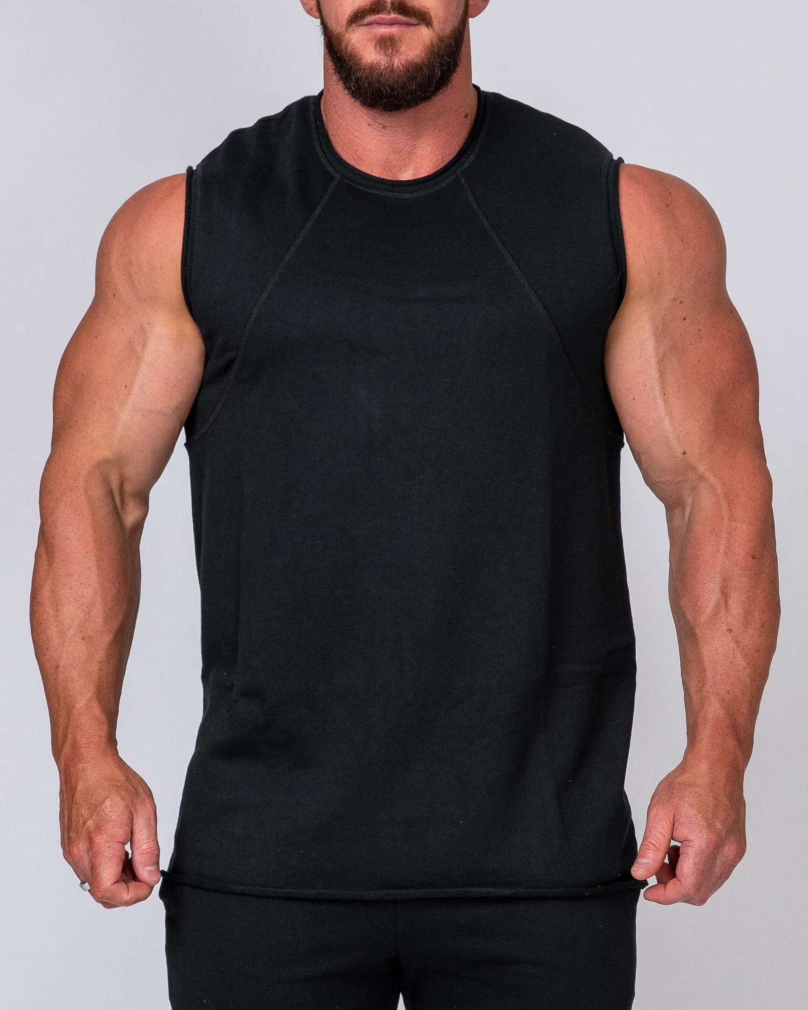 Loopback Tank - Black sold by Muscle Nation product image thumbnail 2