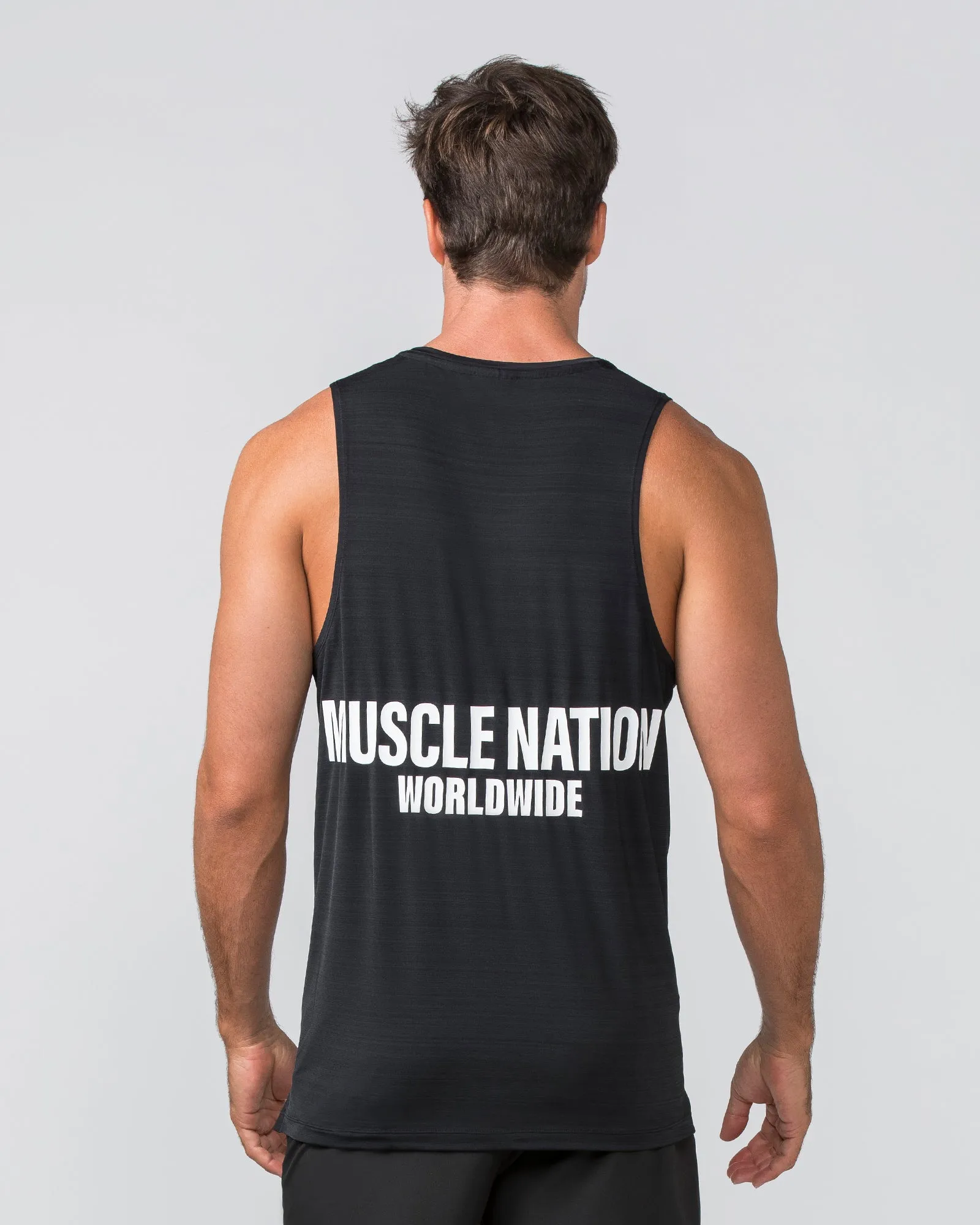 Worldwide Active Tank - Black sold by Muscle Nation product image thumbnail 5