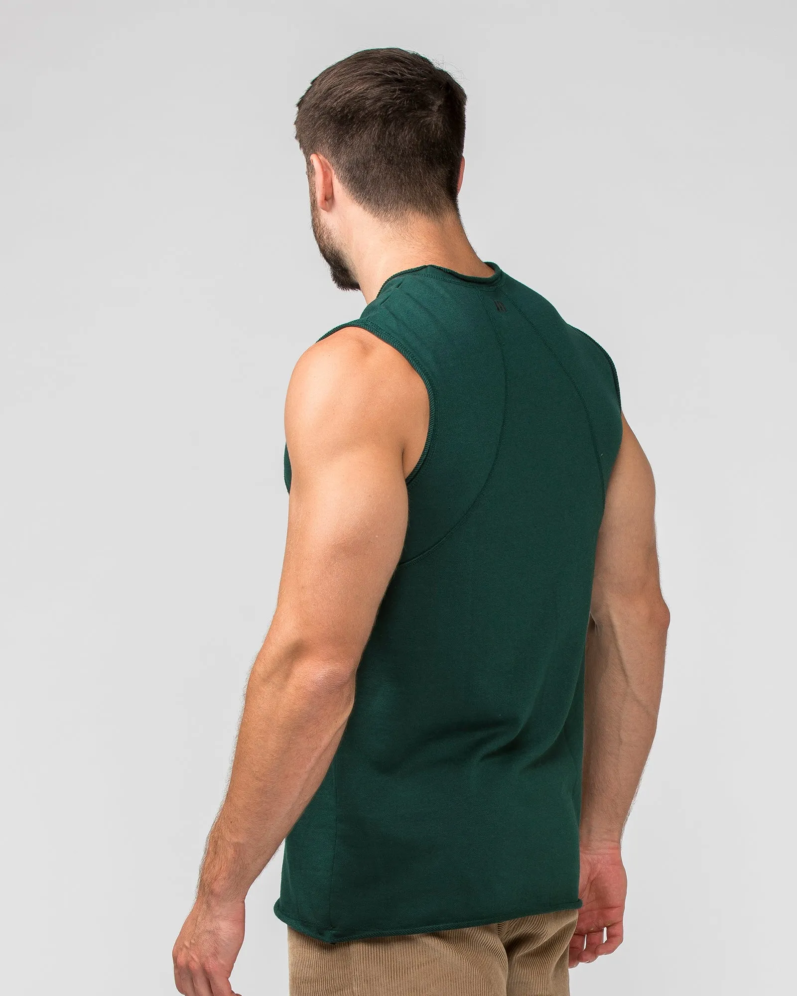 Loopback Tank - Emerald Green sold by Muscle Nation product image thumbnail 3