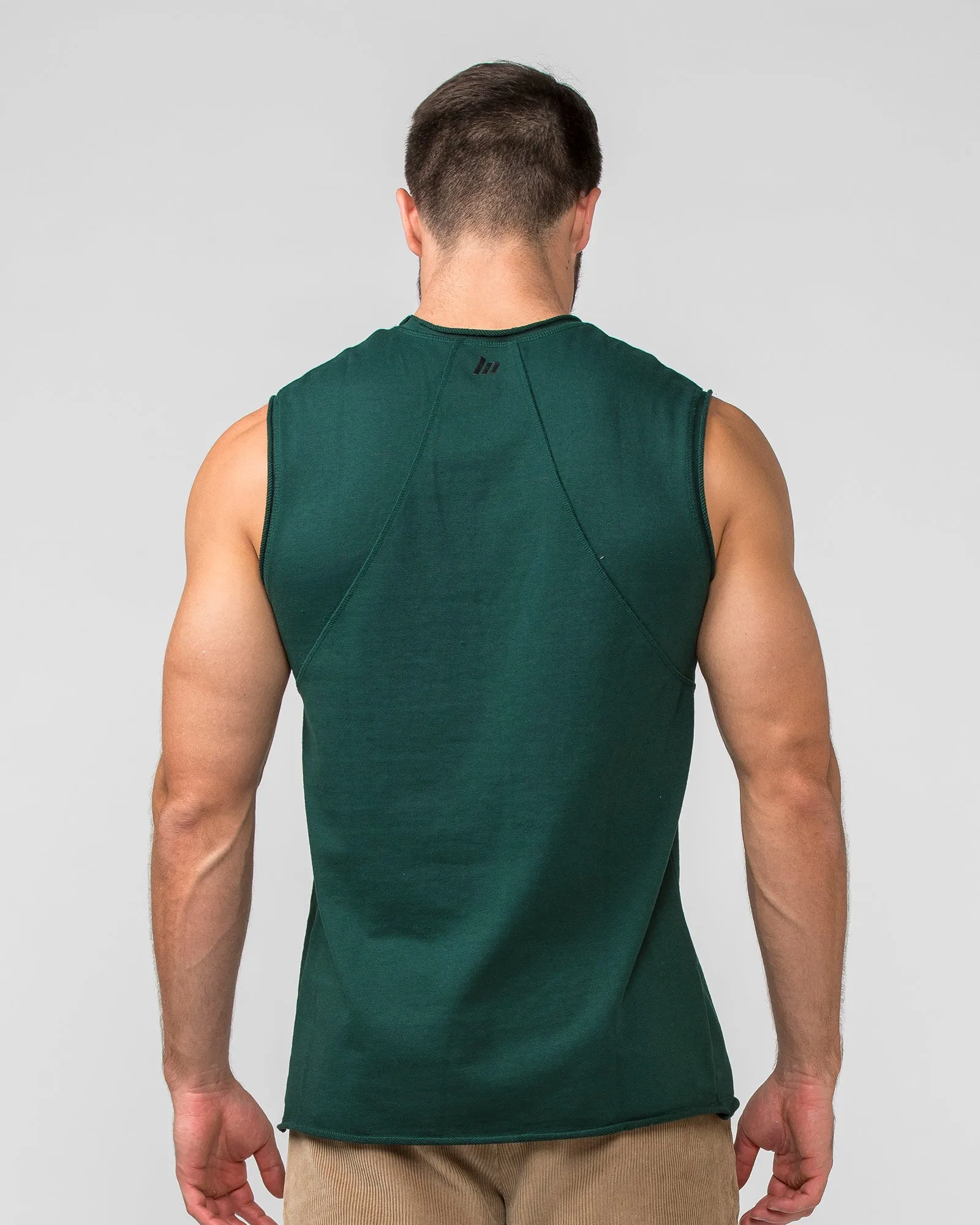 Loopback Tank - Emerald Green sold by Muscle Nation product image thumbnail 4