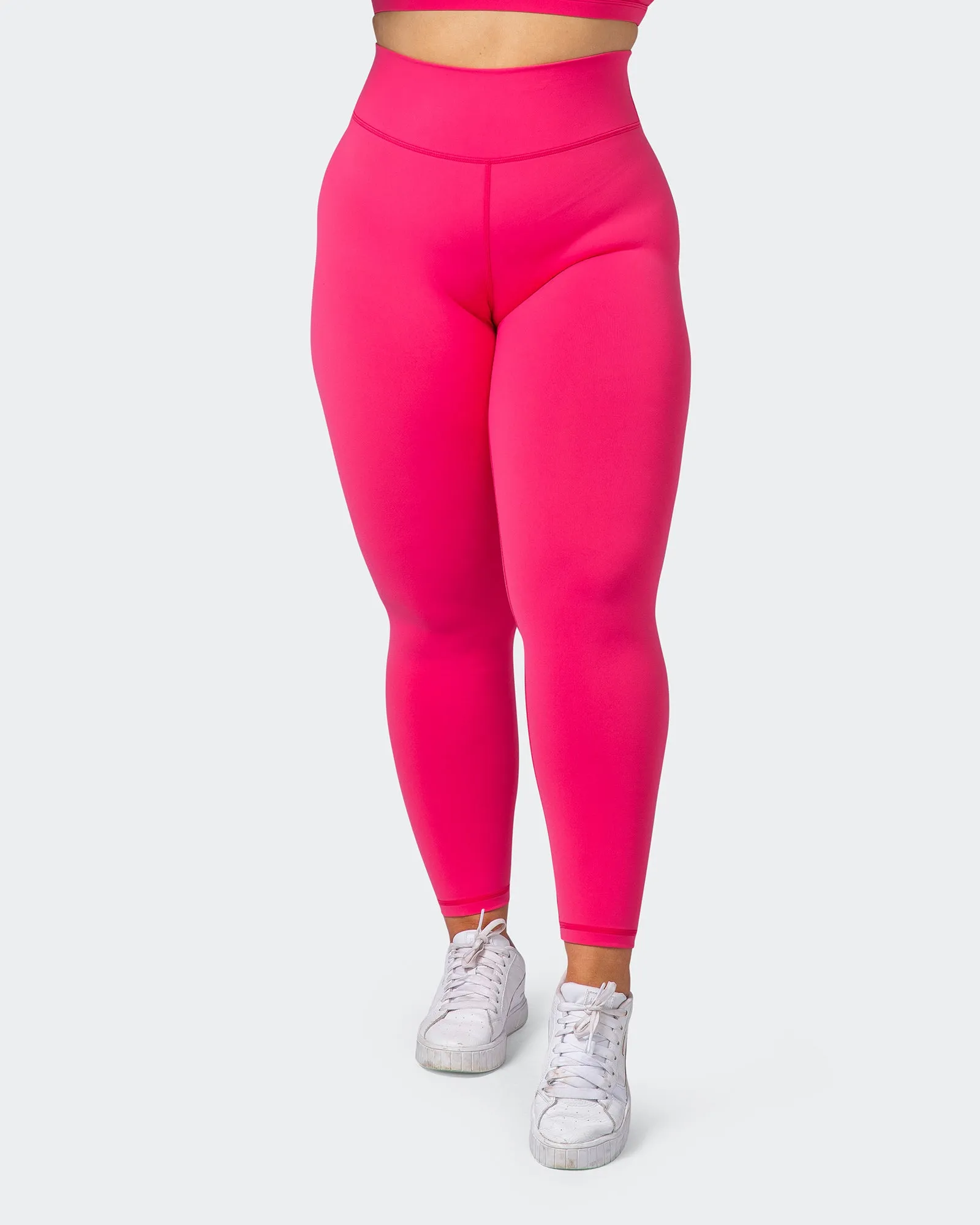 Signature Scrunch Ankle Length Leggings - Flamingo sold by Muscle Nation product image thumbnail 2