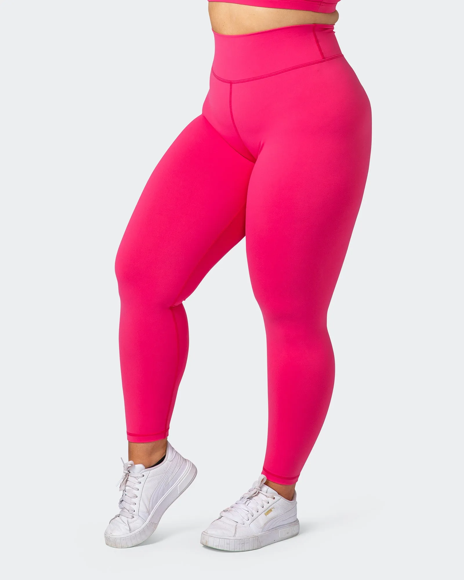 Signature Scrunch Ankle Length Leggings - Flamingo sold by Muscle Nation product image thumbnail 3
