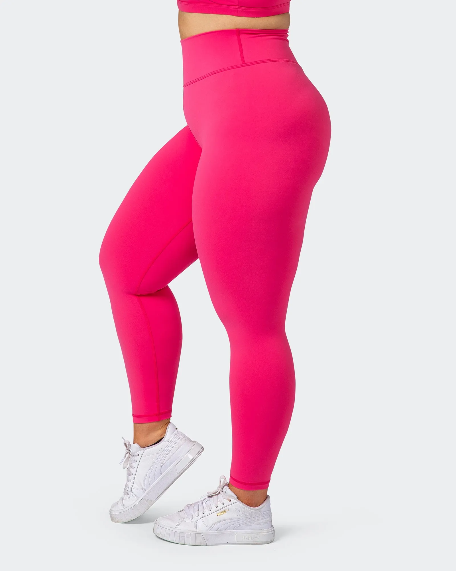 Signature Scrunch Ankle Length Leggings - Flamingo sold by Muscle Nation product image thumbnail 4