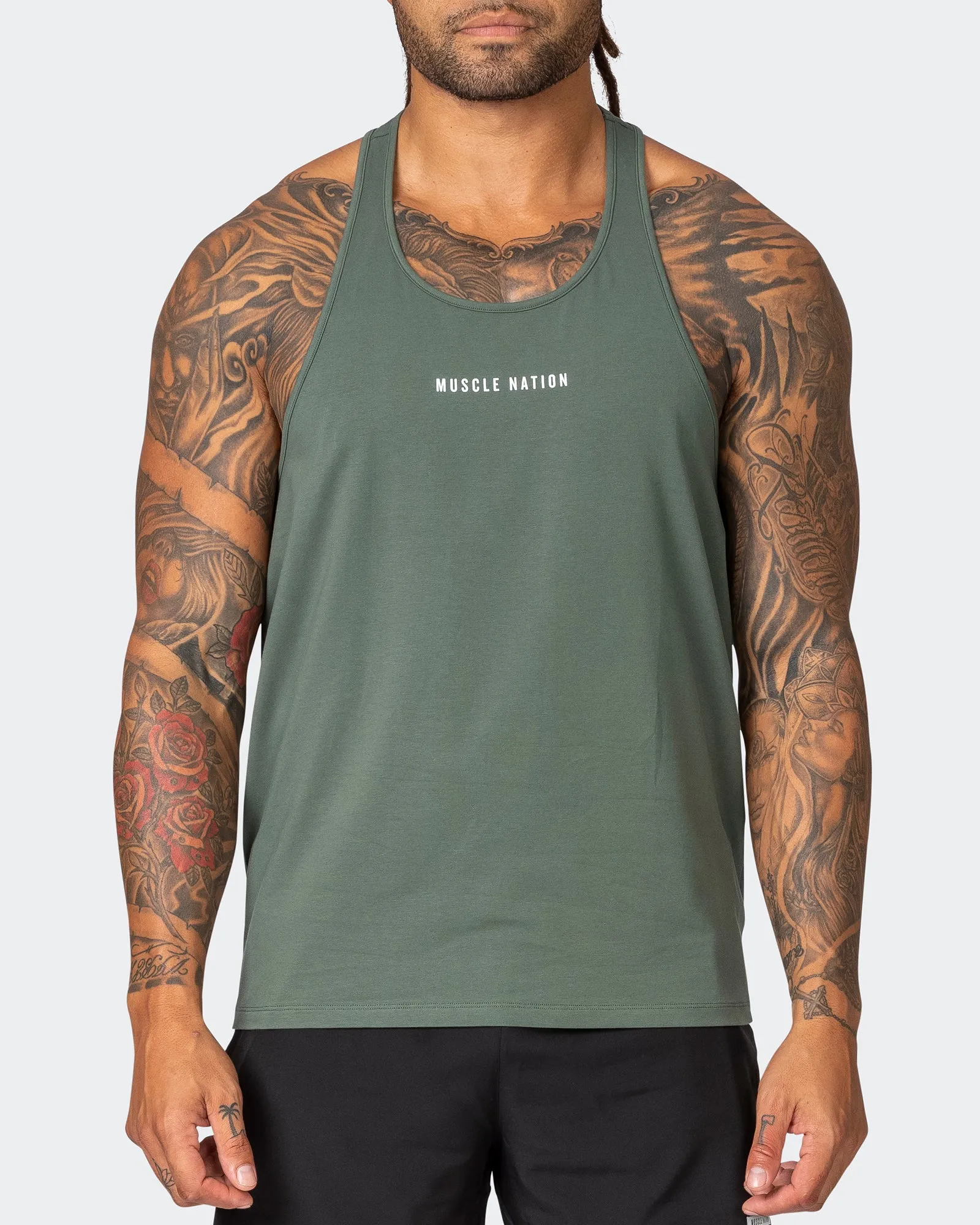 Infinite Y Back Singlet - Cypress sold by Muscle Nation product image thumbnail 3