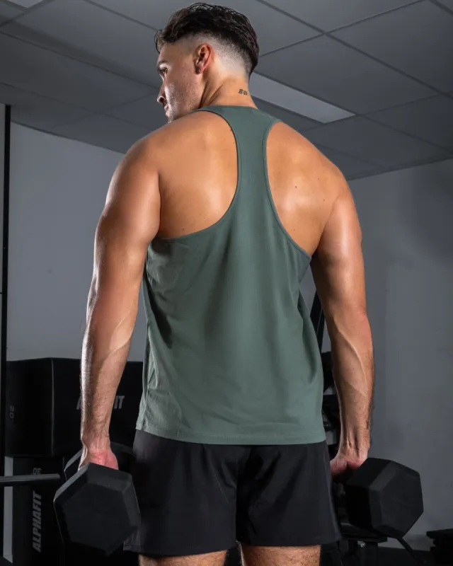 Infinite Y Back Singlet - Cypress made by Muscle Nation