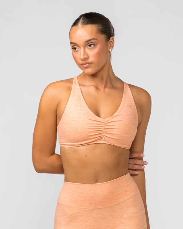 Align Bralette - Apricot Marl sold by Muscle Nation