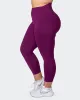 Signature Scrunch 7/8 Leggings - Huckleberry sold by Muscle Nation
