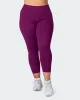 Signature Scrunch 7/8 Leggings - Huckleberry sold by Muscle Nation