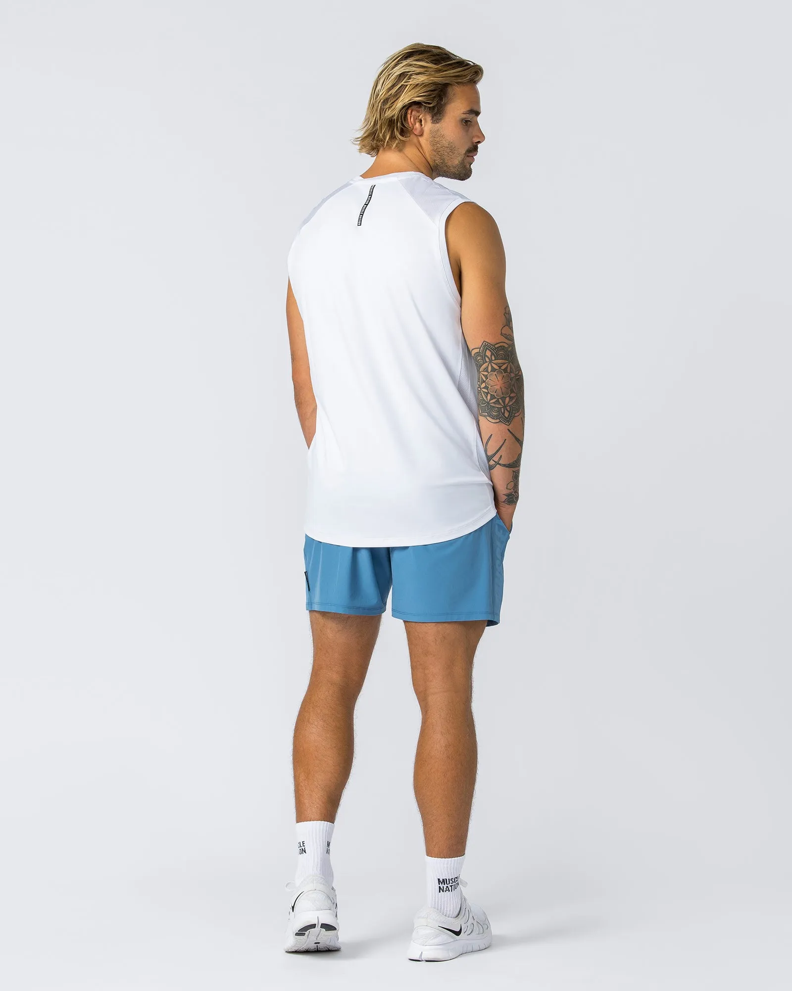 Ventilation Tank - White sold by Muscle Nation product image thumbnail 5