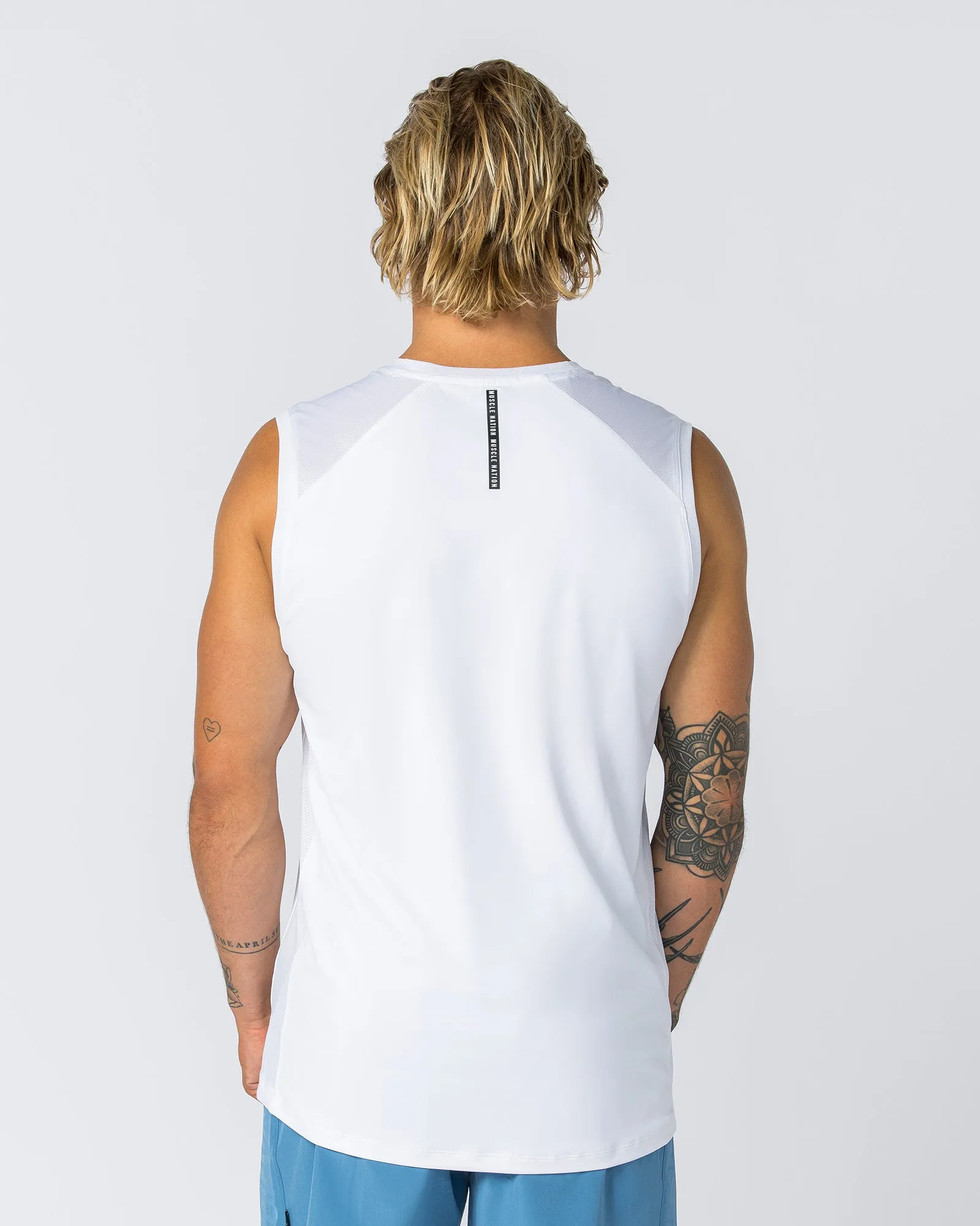 Ventilation Tank - White sold by Muscle Nation product image thumbnail 4