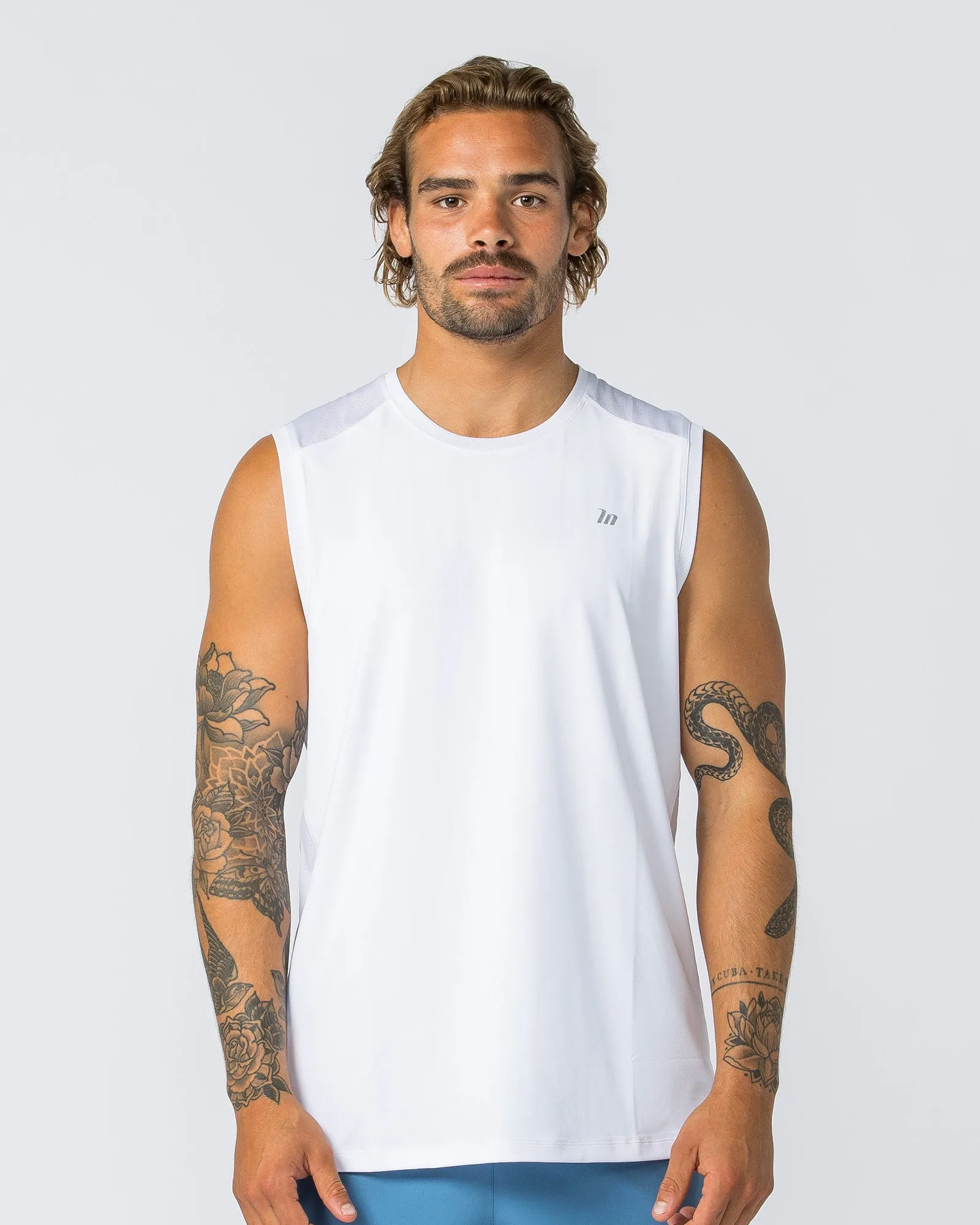 Ventilation Tank - White sold by Muscle Nation product image thumbnail 2