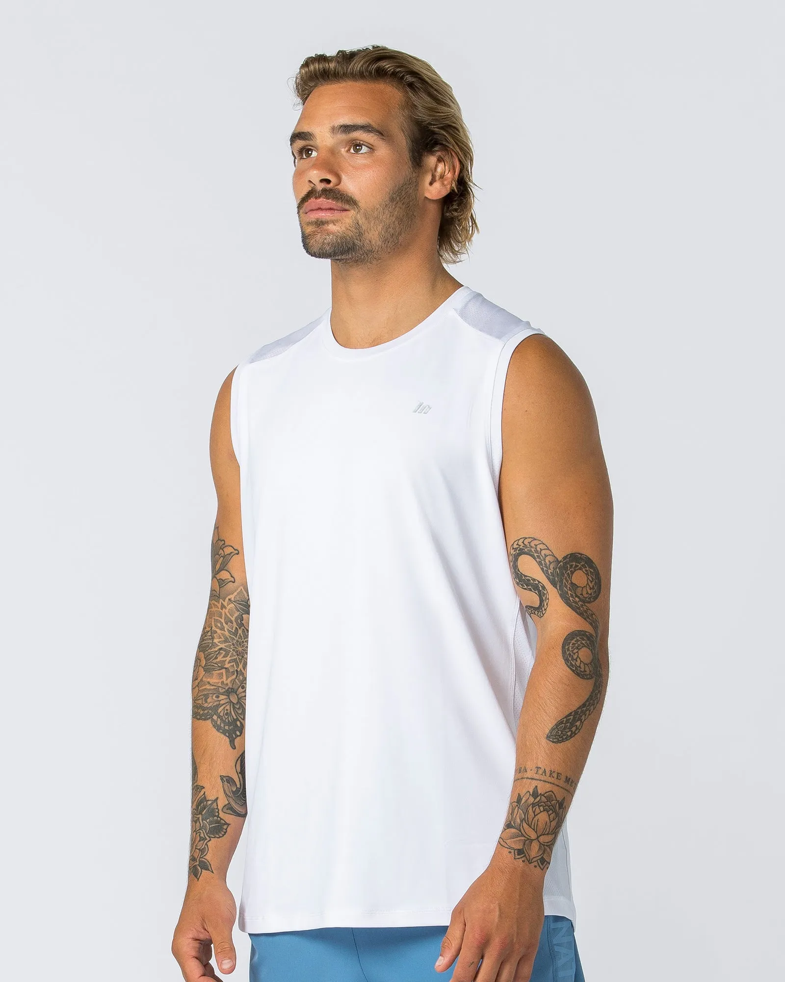 Ventilation Tank - White sold by Muscle Nation product image thumbnail 3