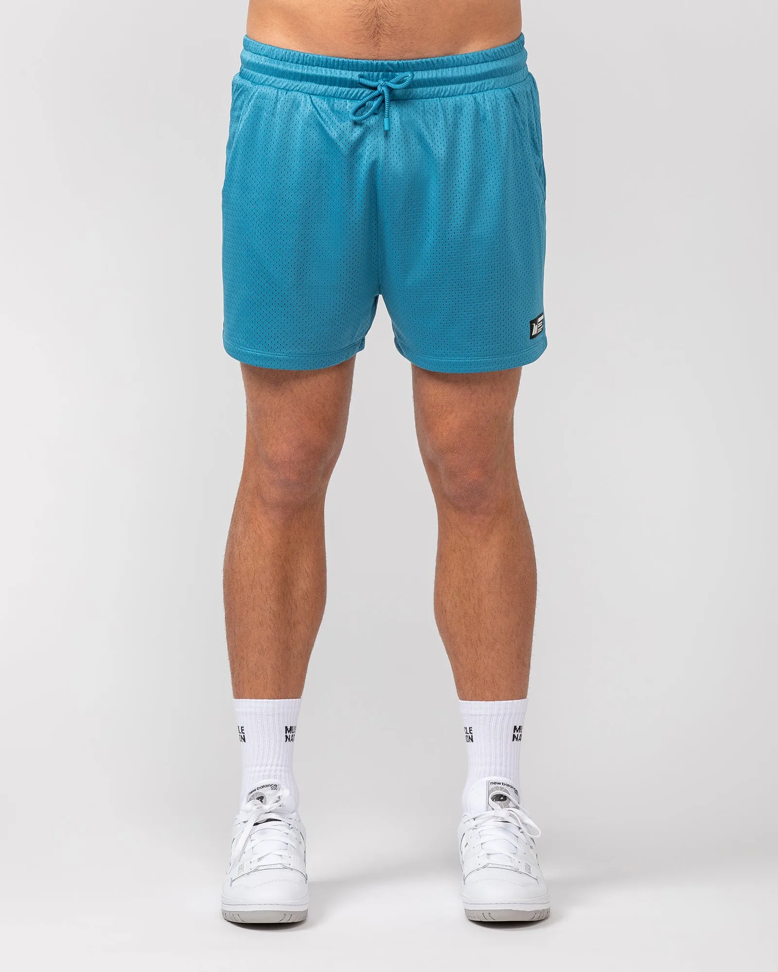 Lay Up 3.5" Shorts - Indigo sold by Muscle Nation product image thumbnail 3