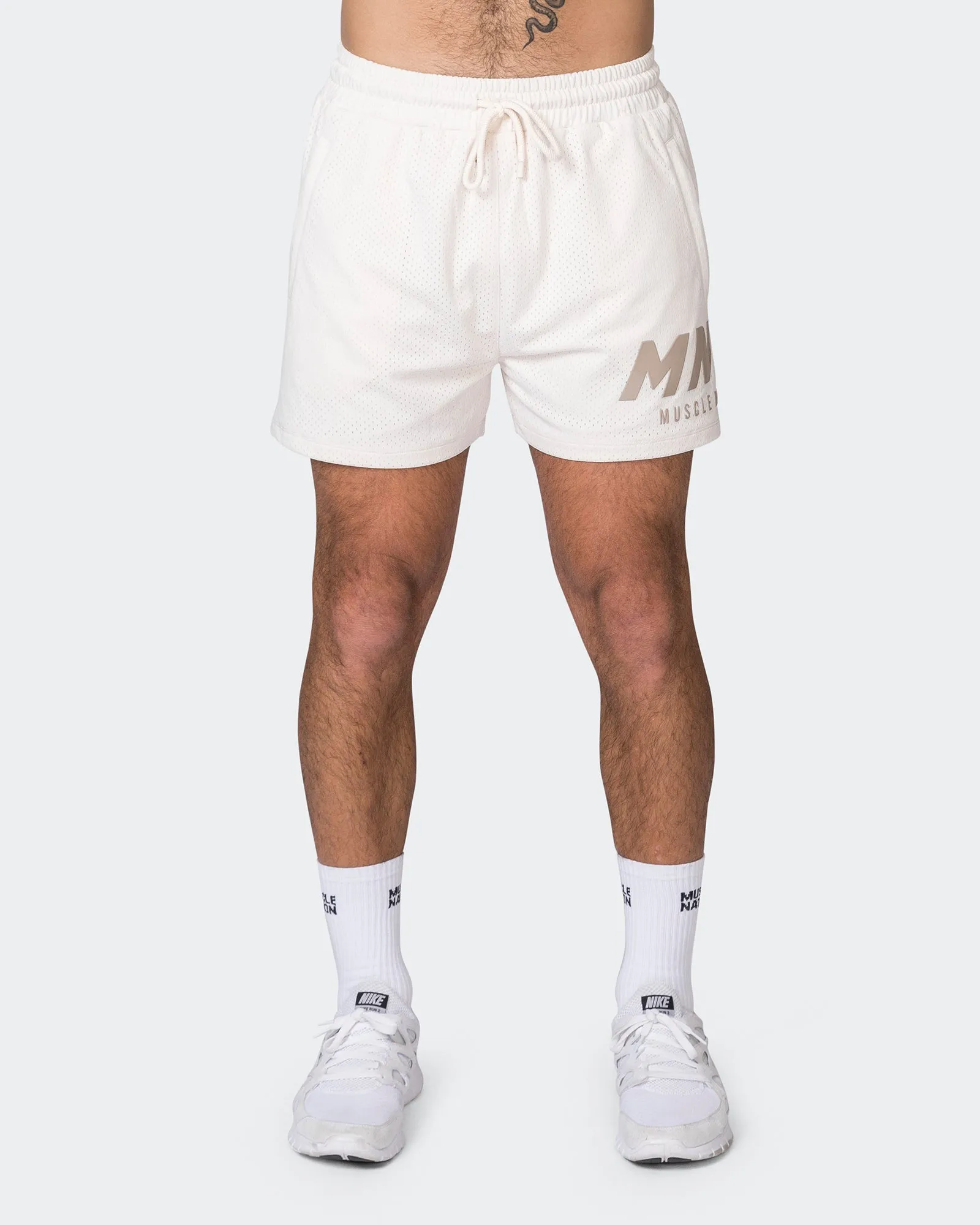 MNTN Lay Up 3.5" Shorts - Travertine sold by Muscle Nation product image thumbnail 2