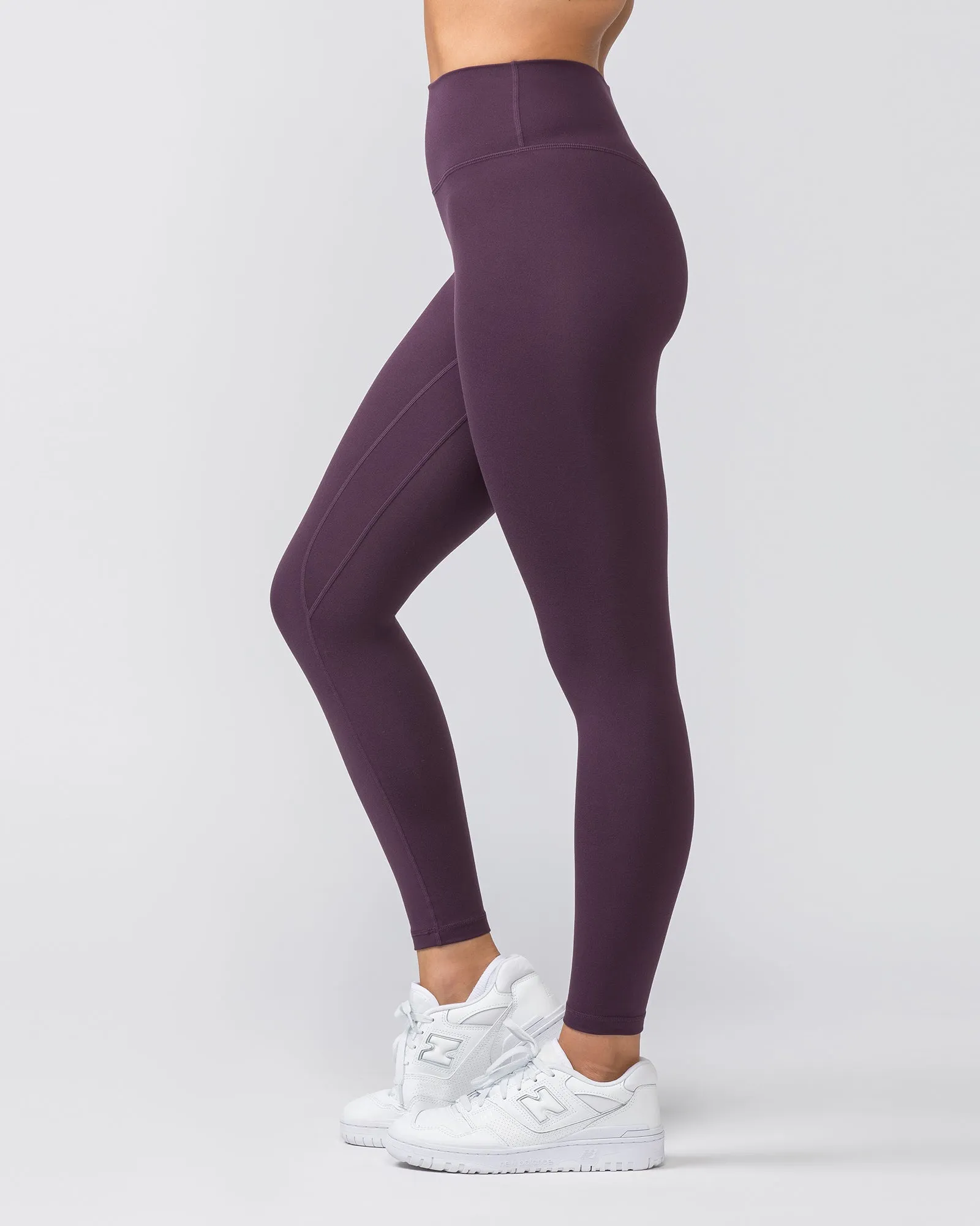 Zero Rise Everyday Ankle Length Leggings - Midnight Plum sold by Muscle Nation product image thumbnail 3